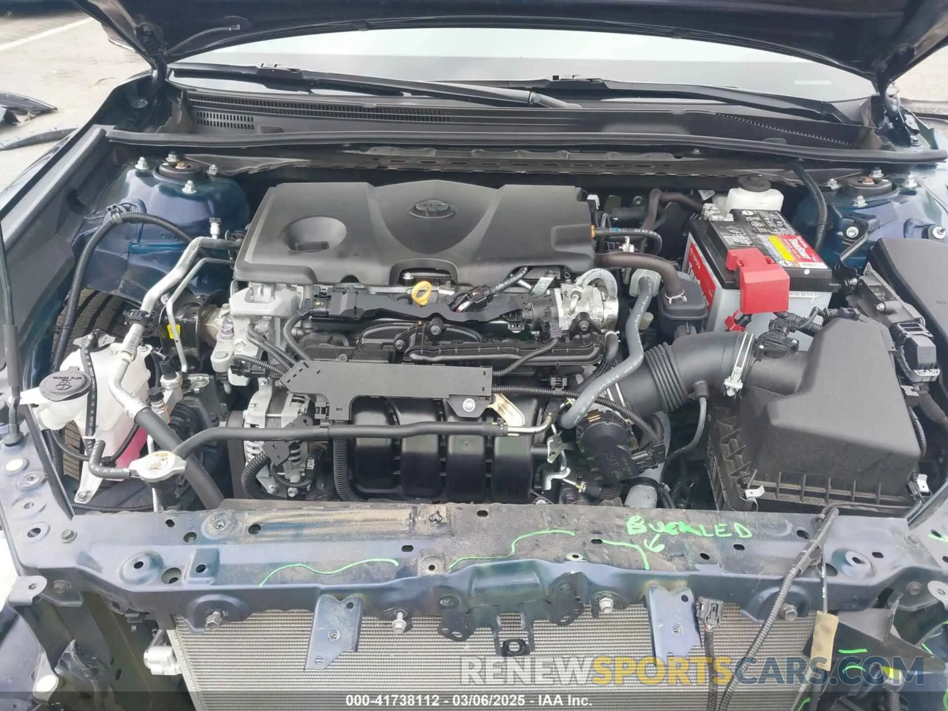 10 Фотография поврежденного автомобиля 4T1F11AK1MU610318 TOYOTA CAMRY 2021
