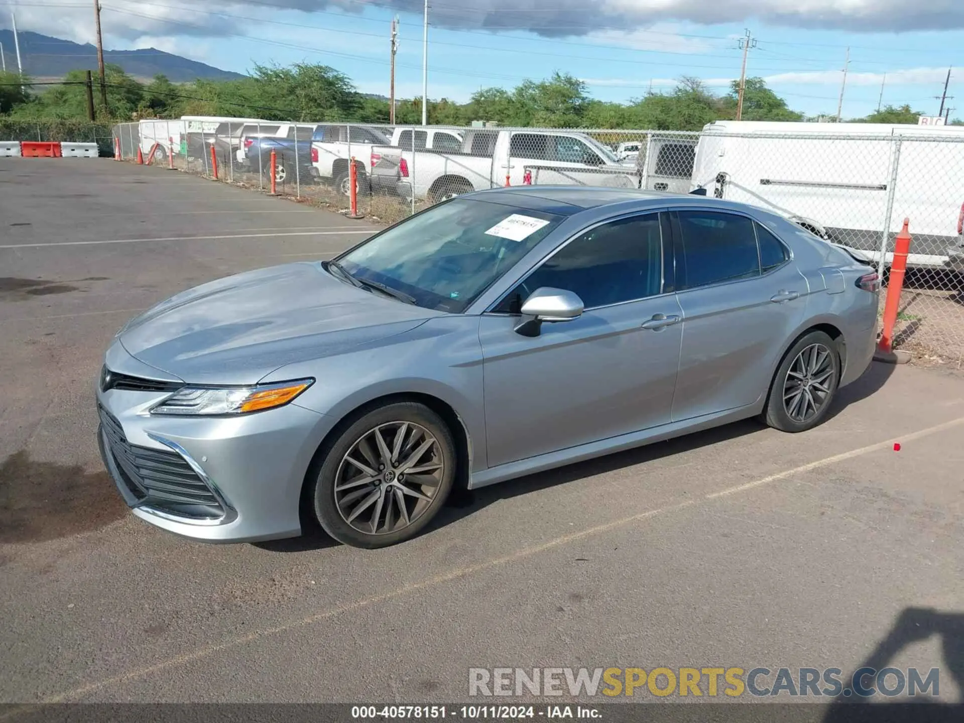 2 Photograph of a damaged car 4T1F11AK7MU611716 TOYOTA CAMRY 2021