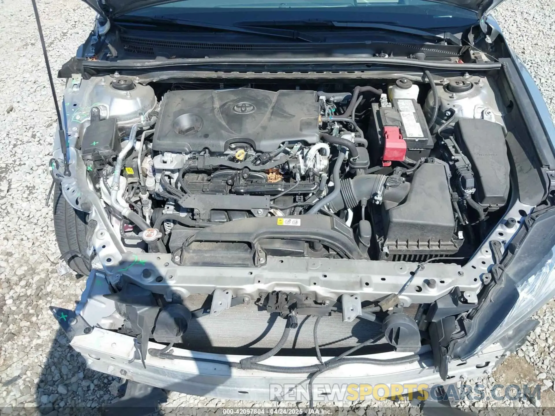 10 Photograph of a damaged car 4T1F11AK7MU616060 TOYOTA CAMRY 2021
