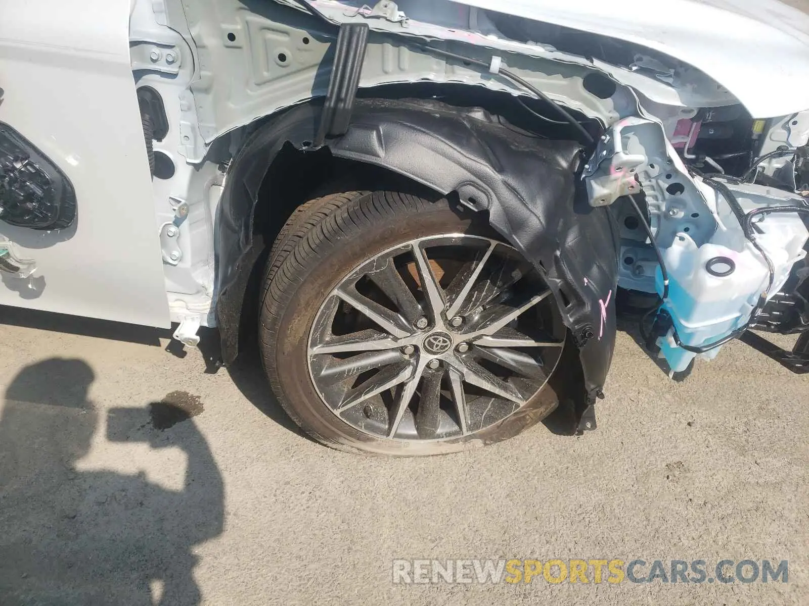 9 Photograph of a damaged car 4T1F31AK0MU561459 TOYOTA CAMRY 2021