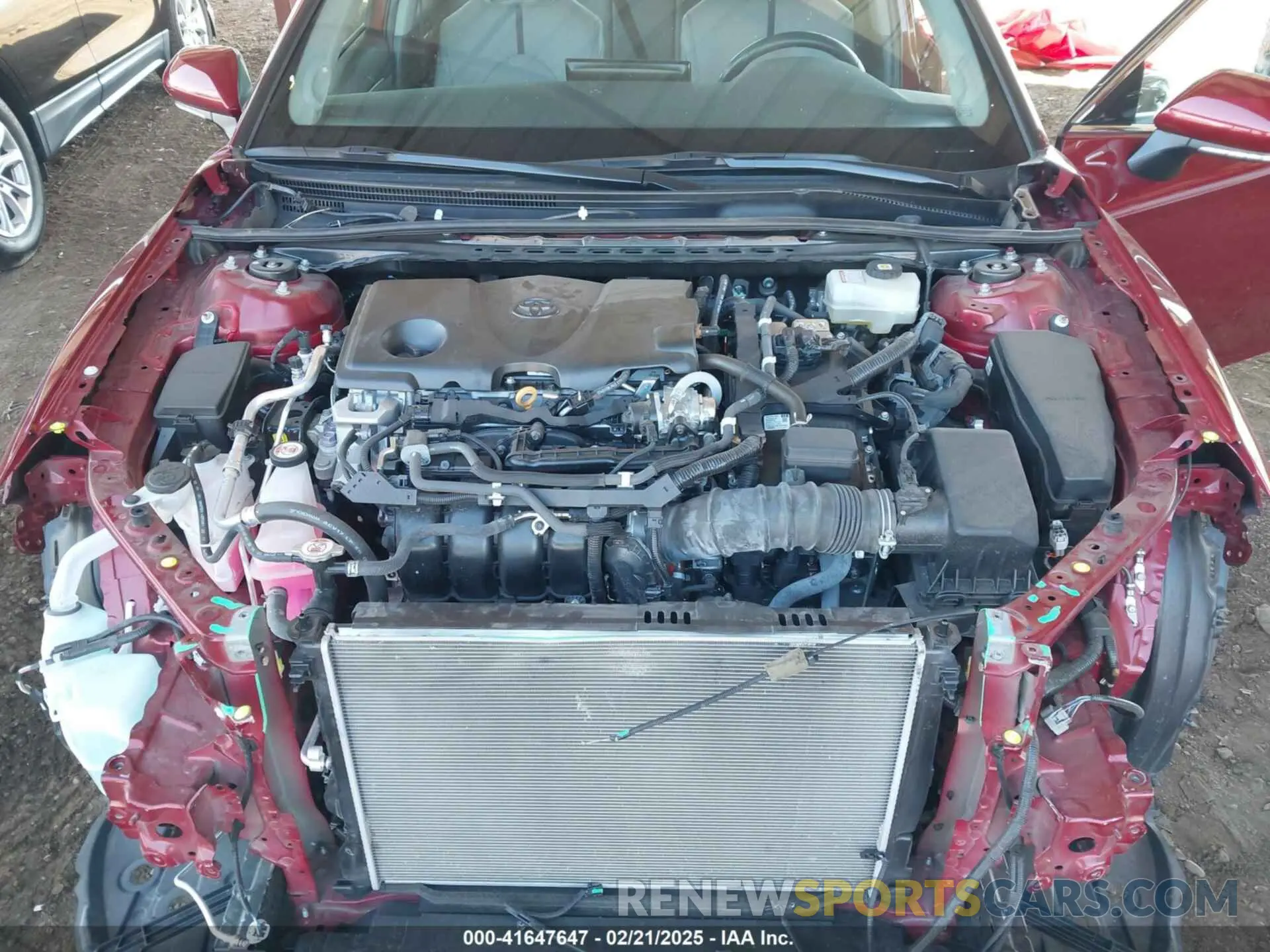 10 Photograph of a damaged car 4T1F31AK3MU026819 TOYOTA CAMRY 2021