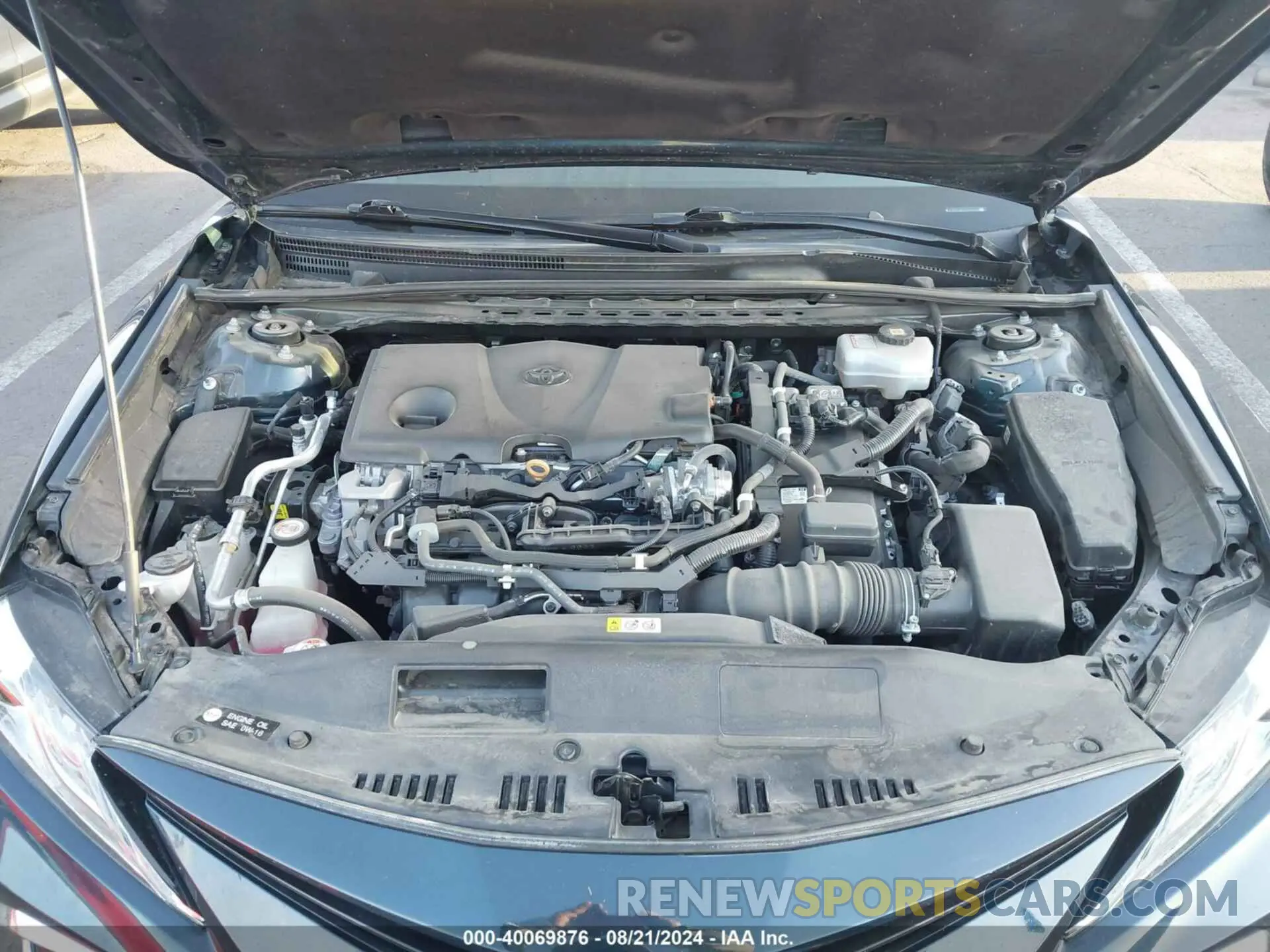 10 Photograph of a damaged car 4T1F31AK5MU553129 TOYOTA CAMRY 2021