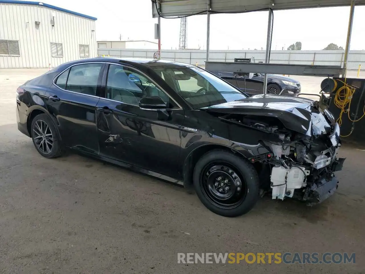 4 Фотография поврежденного автомобиля 4T1F31AK5MU567094 TOYOTA CAMRY 2021