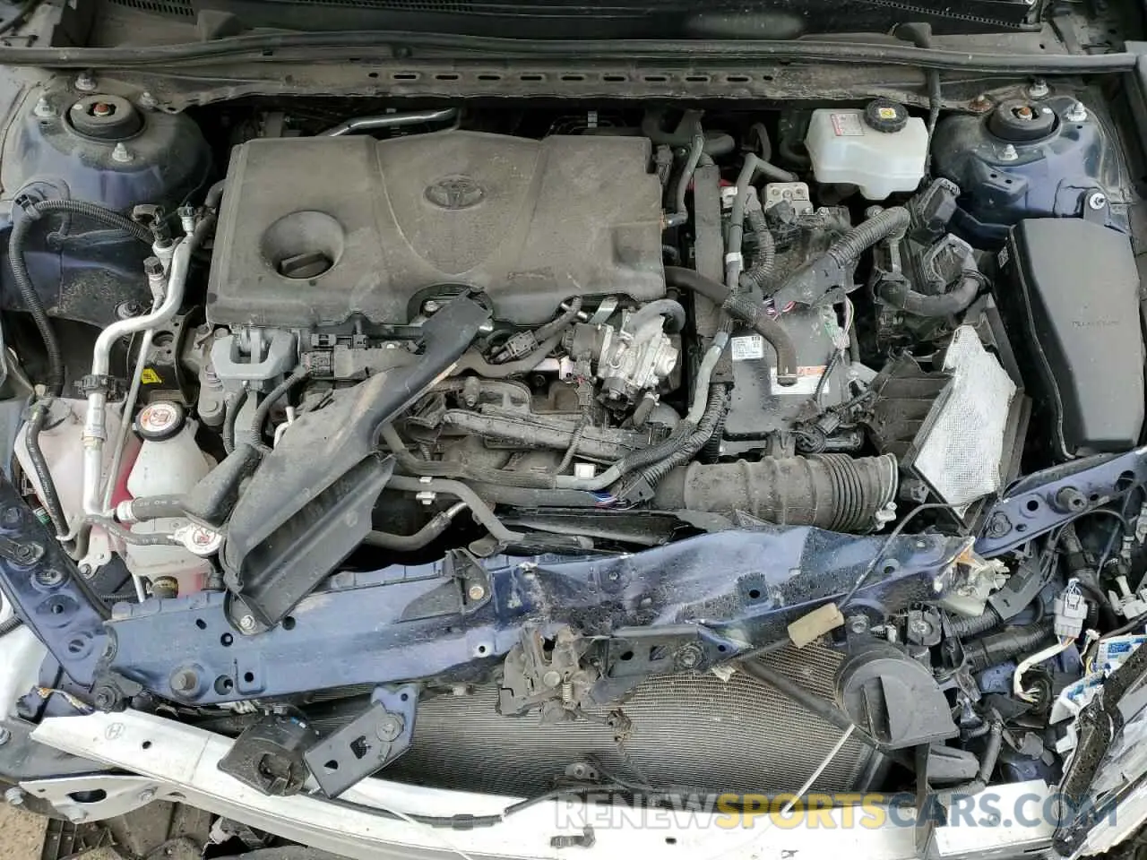 11 Фотография поврежденного автомобиля 4T1F31AK8MU560480 TOYOTA CAMRY 2021