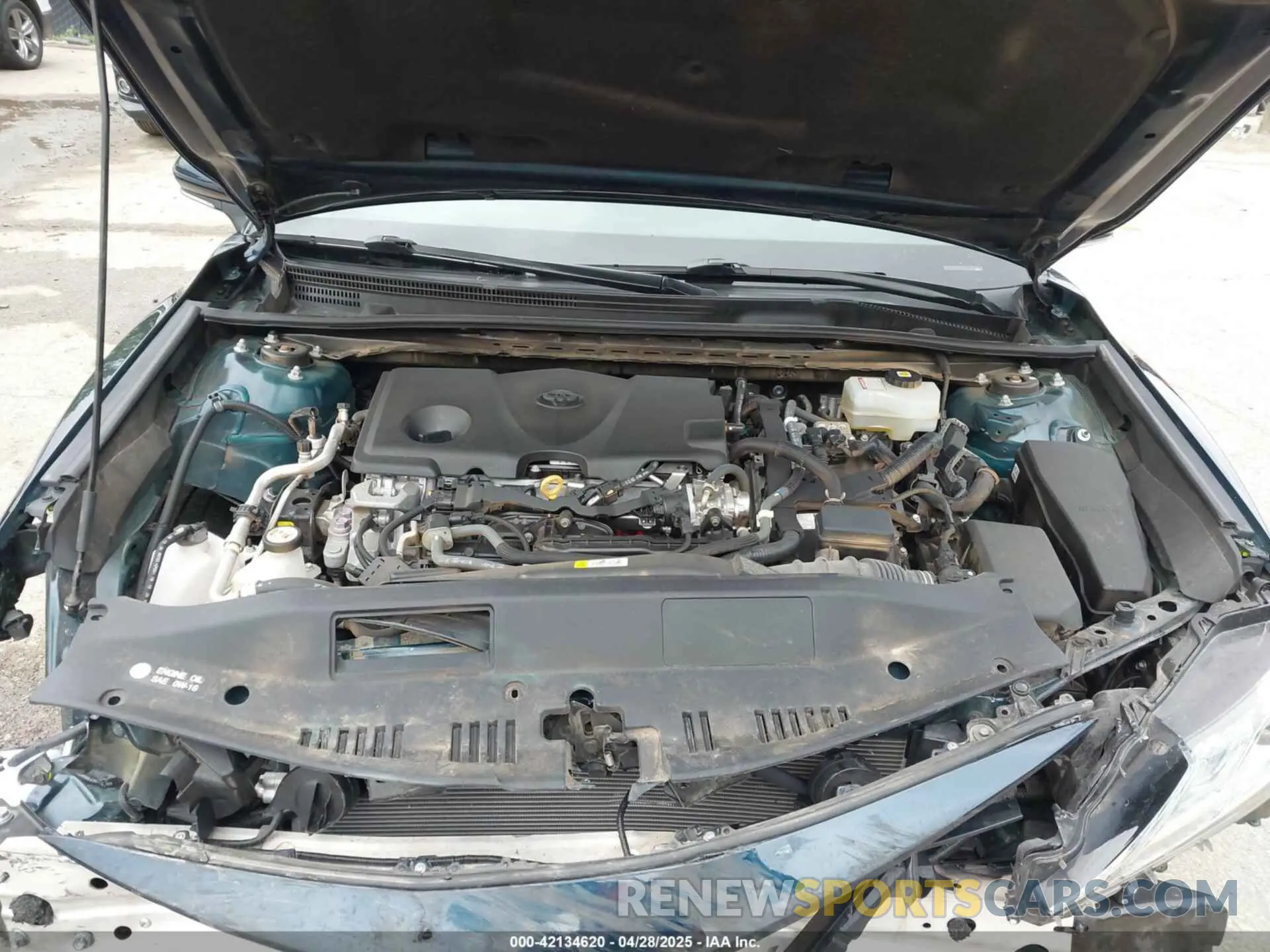 10 Photograph of a damaged car 4T1F31AK8MU563752 TOYOTA CAMRY 2021