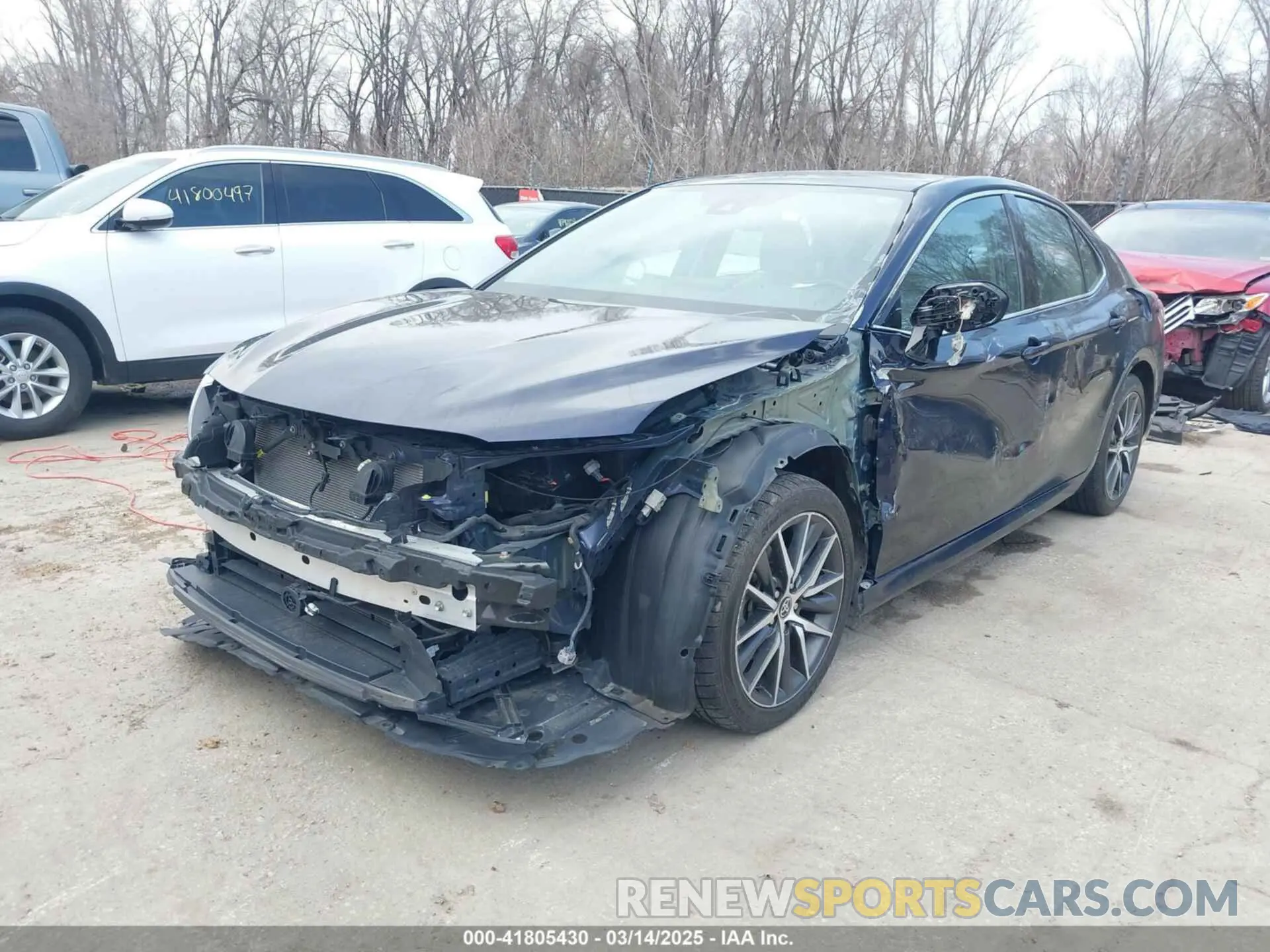 2 Photograph of a damaged car 4T1F31AK9MU568068 TOYOTA CAMRY 2021