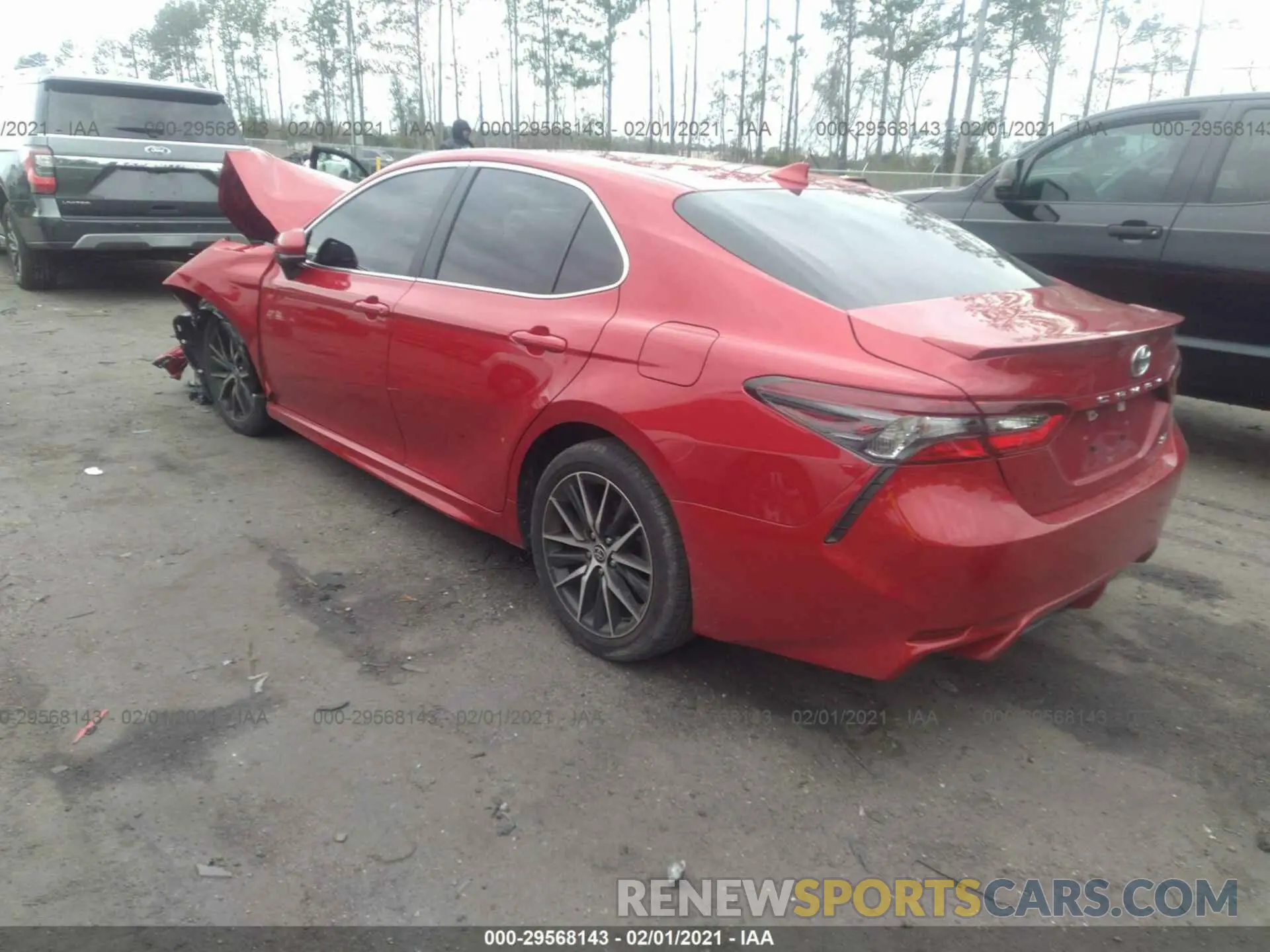 3 Photograph of a damaged car 4T1G11AK0MU407053 TOYOTA CAMRY 2021