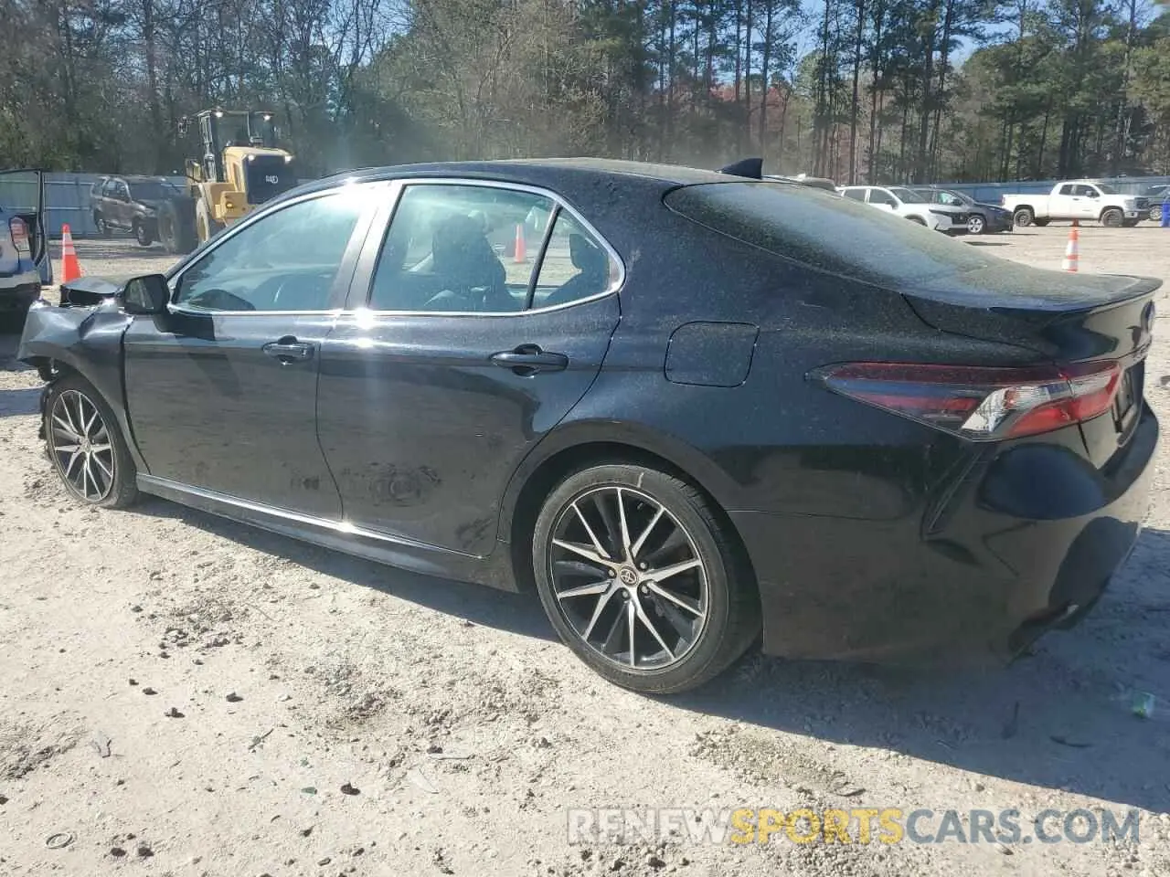 2 Photograph of a damaged car 4T1G11AK0MU414245 TOYOTA CAMRY 2021