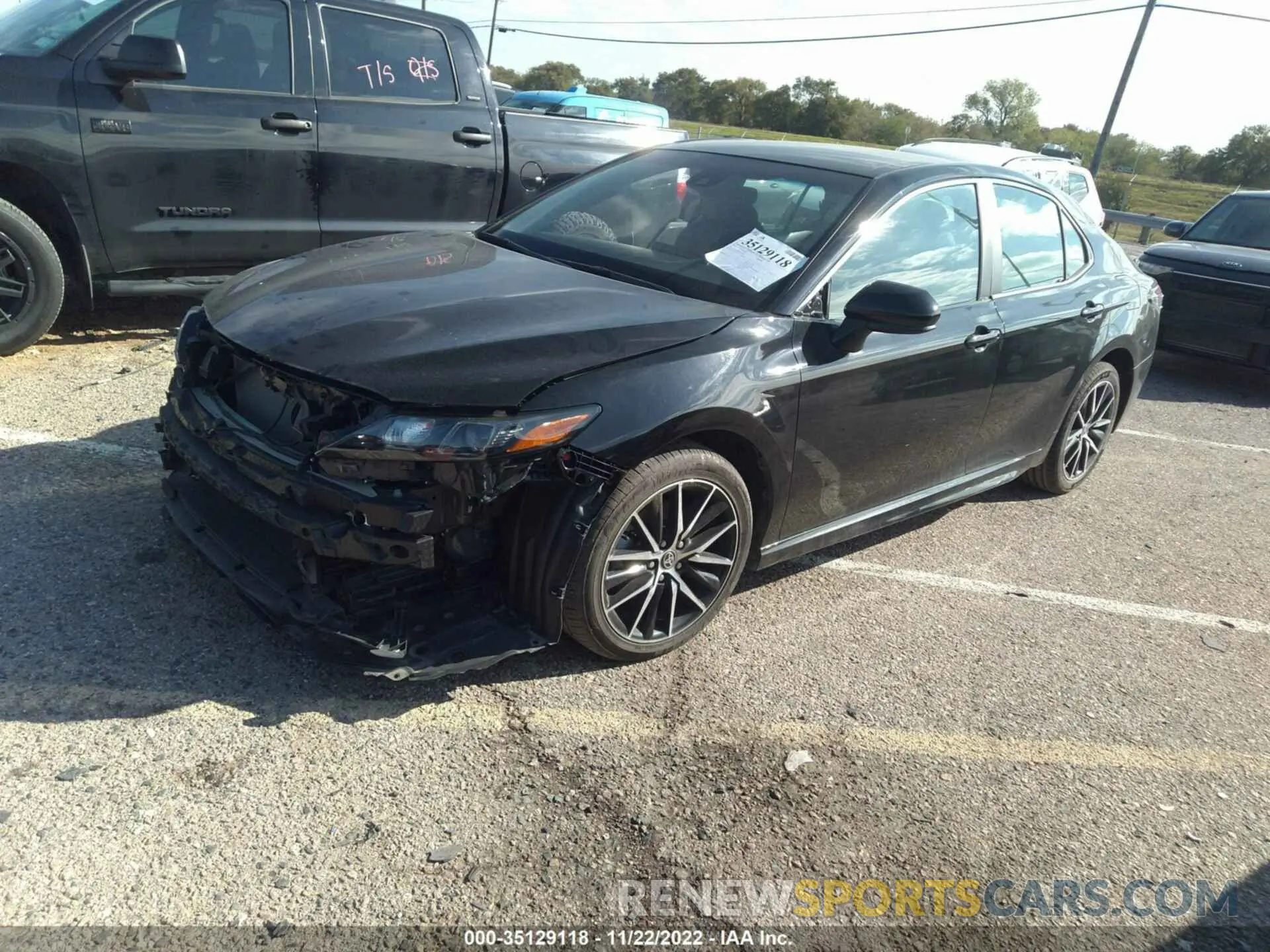 2 Photograph of a damaged car 4T1G11AK0MU426654 TOYOTA CAMRY 2021
