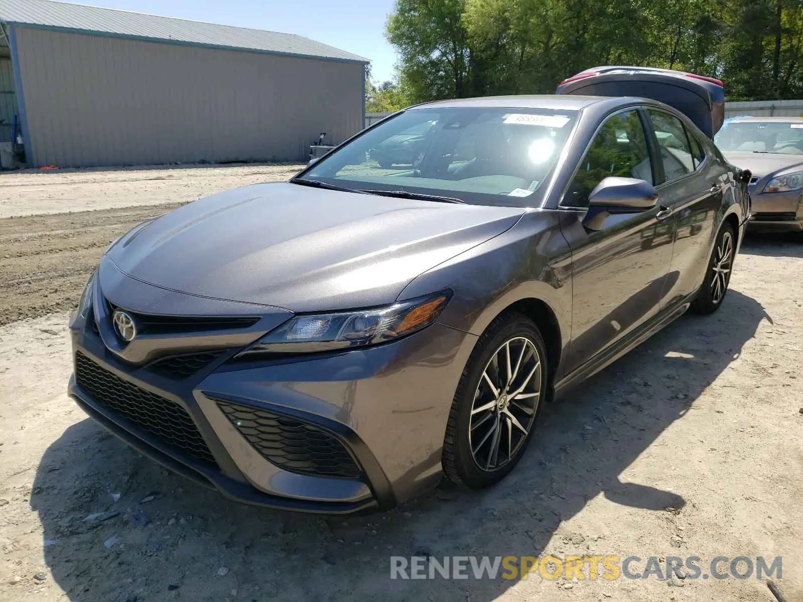 2 Photograph of a damaged car 4T1G11AK0MU436553 TOYOTA CAMRY 2021