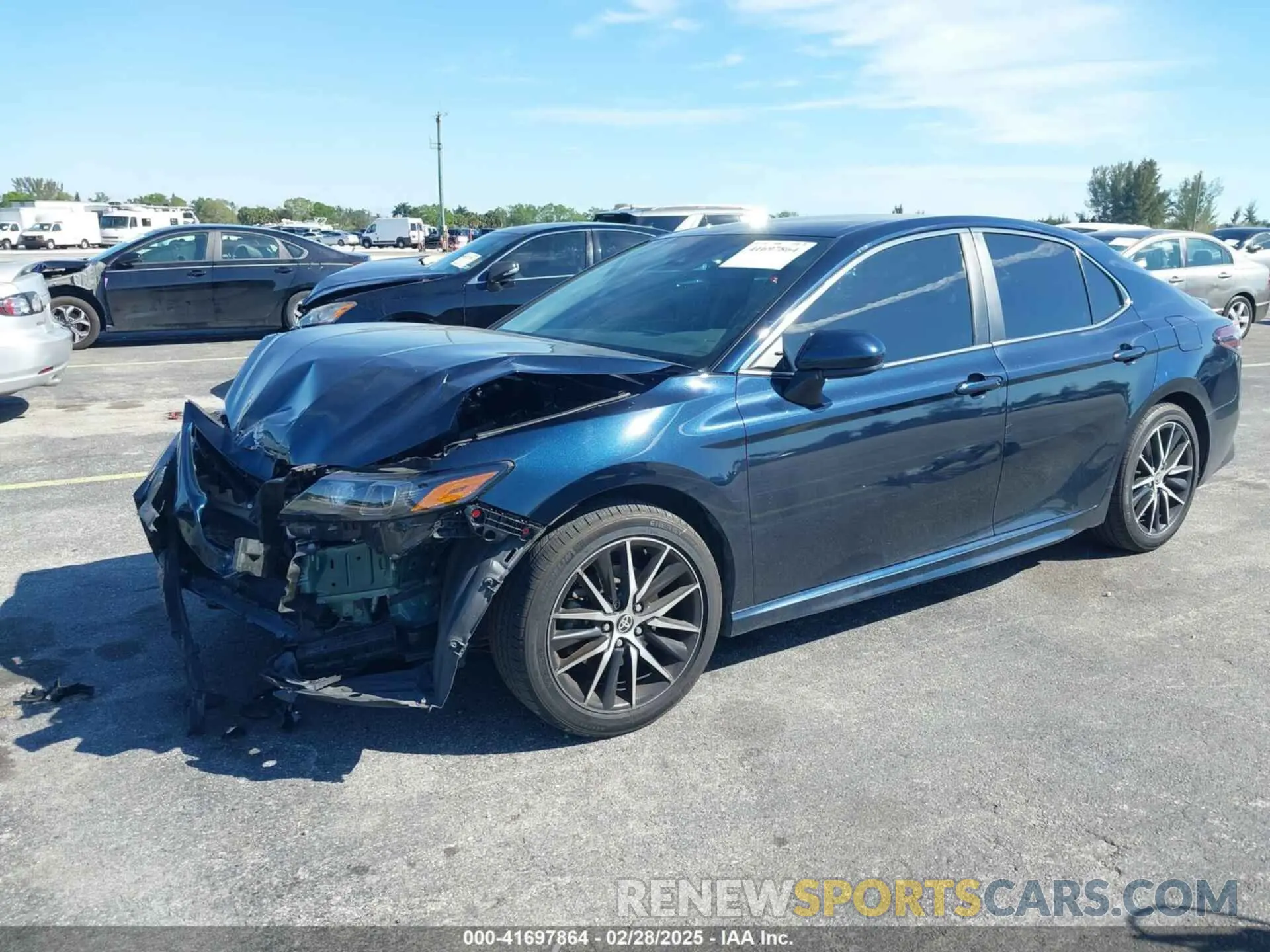 2 Фотография поврежденного автомобиля 4T1G11AK0MU450257 TOYOTA CAMRY 2021
