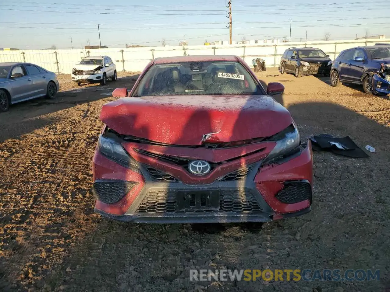 5 Photograph of a damaged car 4T1G11AK0MU453899 TOYOTA CAMRY 2021