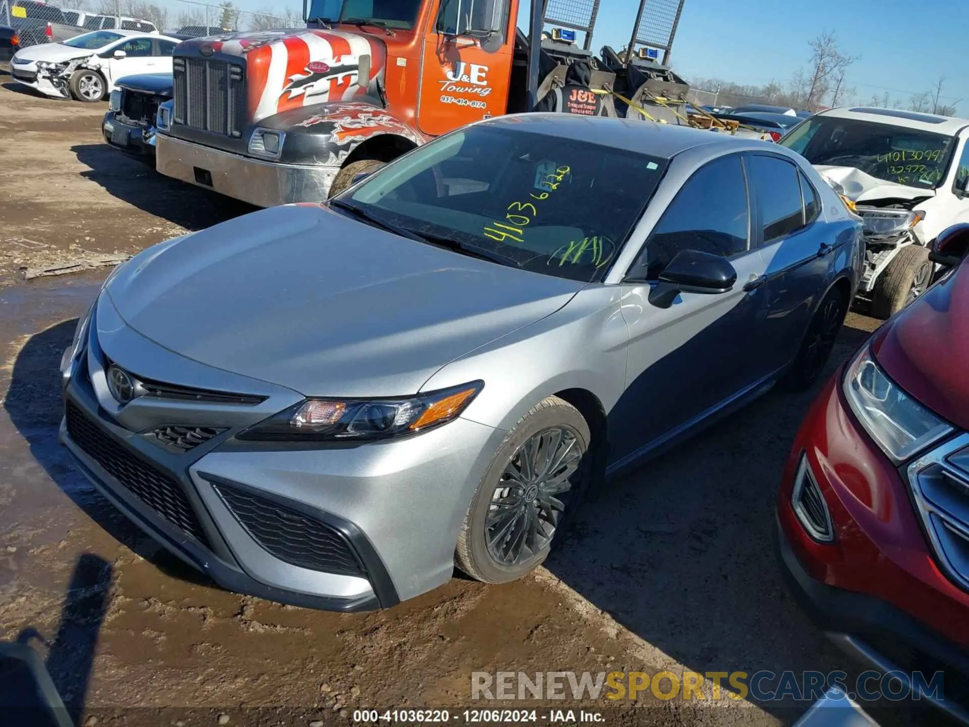 2 Photograph of a damaged car 4T1G11AK0MU491908 TOYOTA CAMRY 2021