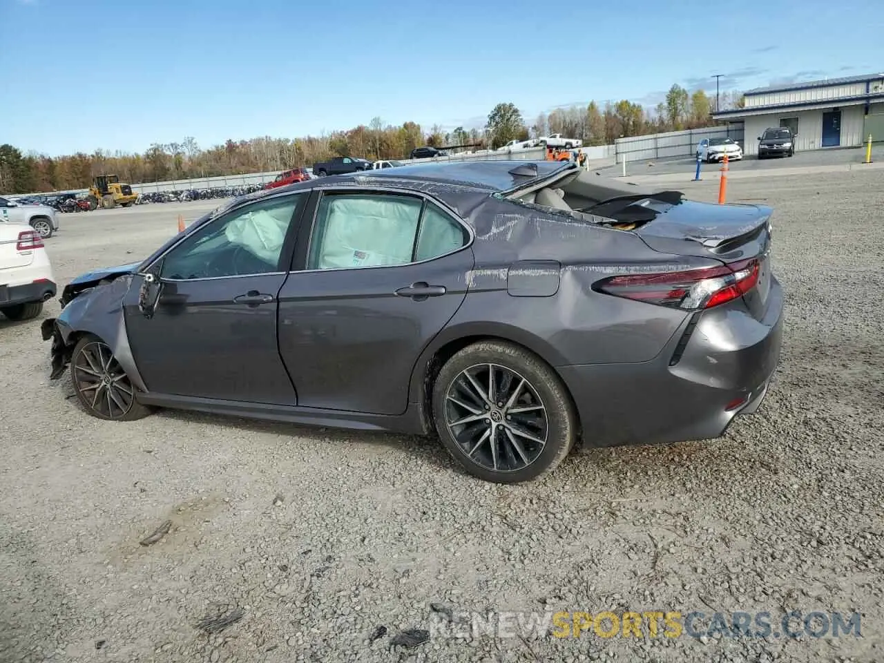 2 Photograph of a damaged car 4T1G11AK0MU518119 TOYOTA CAMRY 2021