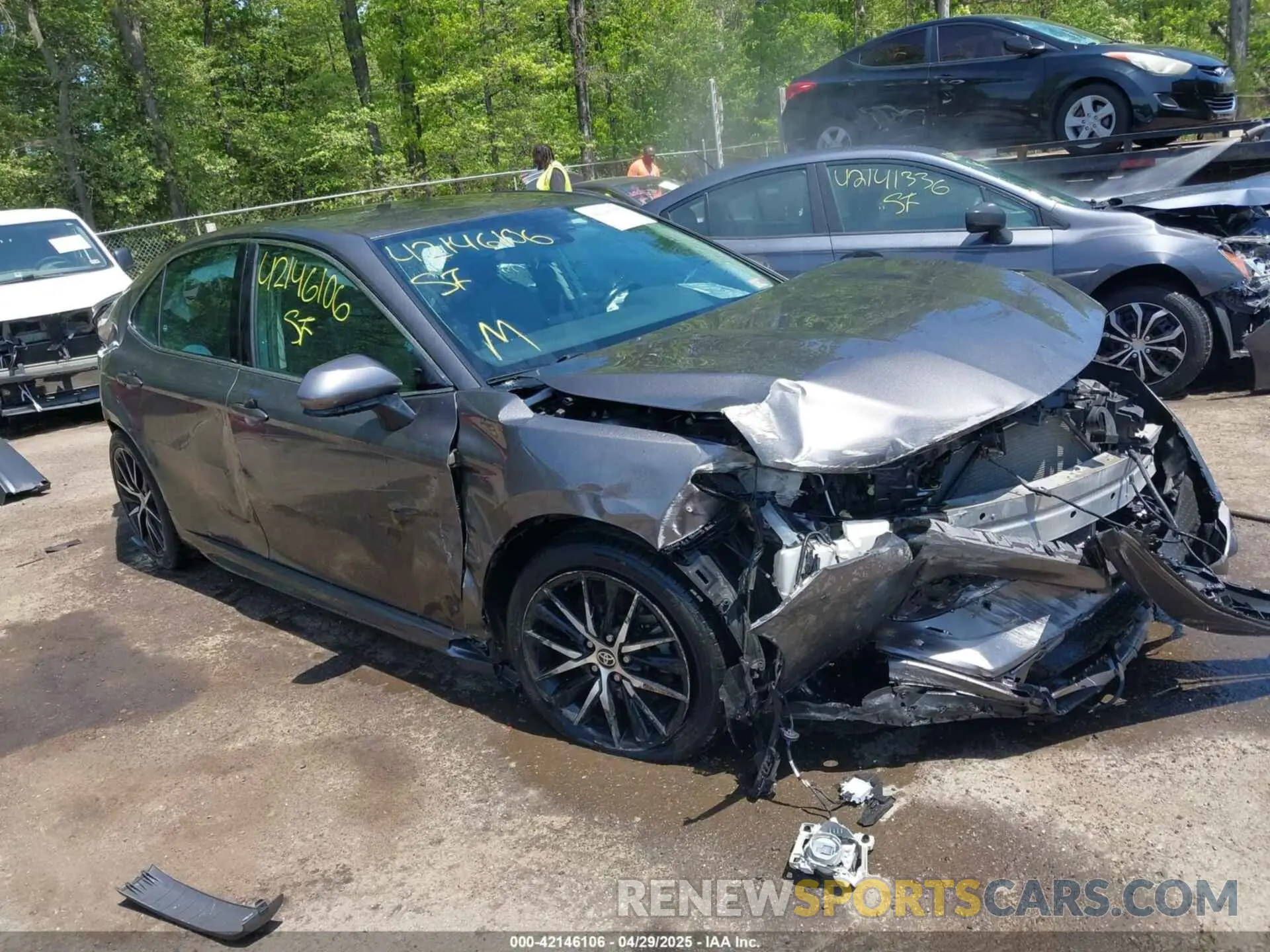 1 Фотография поврежденного автомобиля 4T1G11AK0MU523241 TOYOTA CAMRY 2021