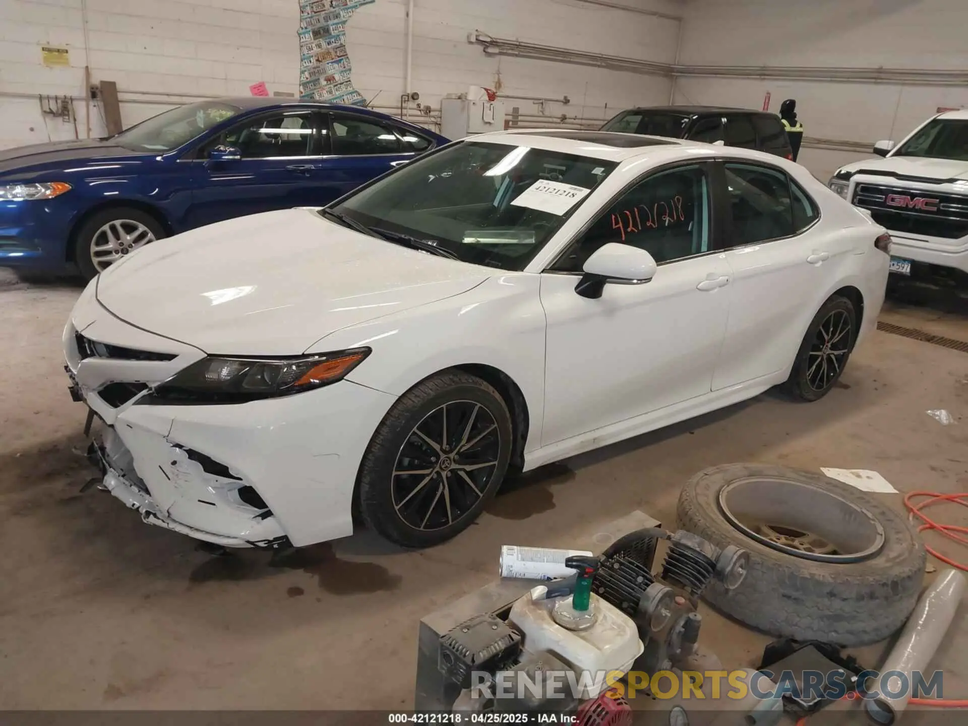 2 Photograph of a damaged car 4T1G11AK0MU532182 TOYOTA CAMRY 2021