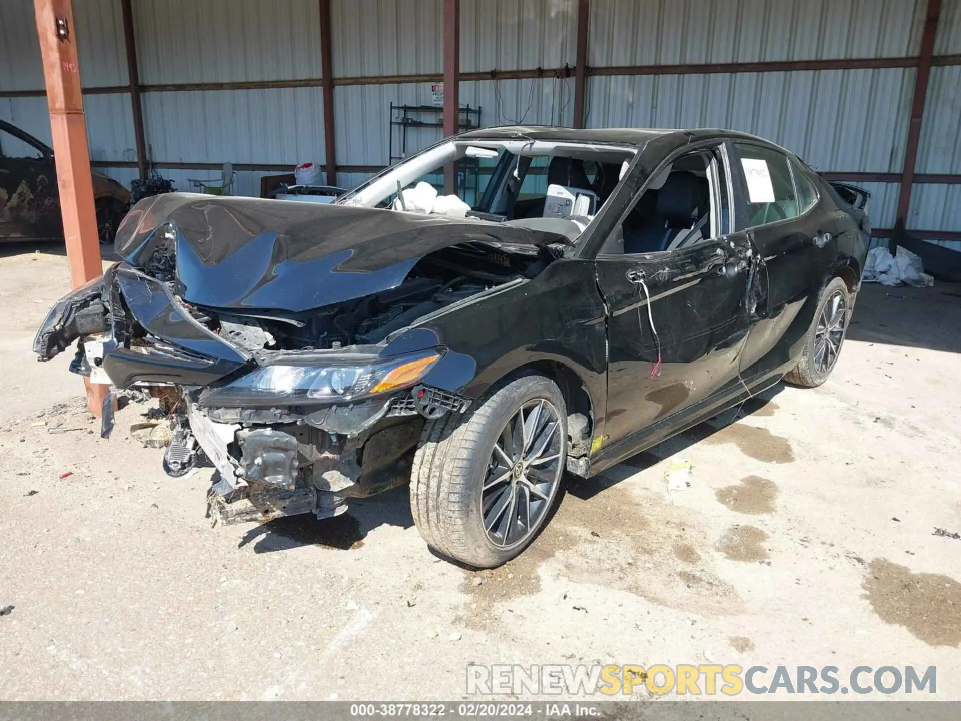 2 Photograph of a damaged car 4T1G11AK0MU534319 TOYOTA CAMRY 2021