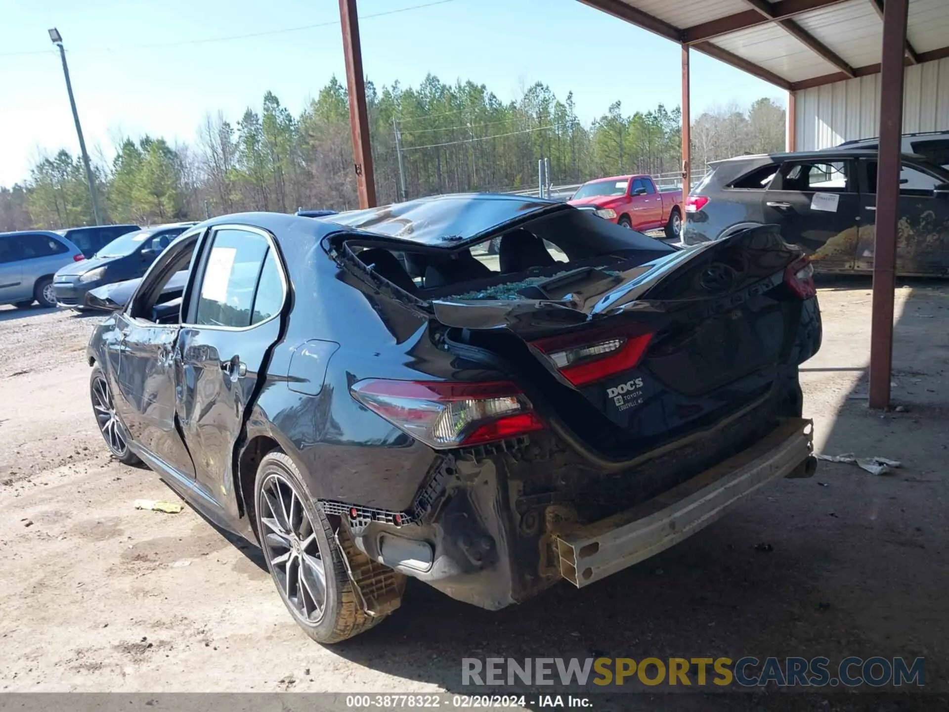 3 Photograph of a damaged car 4T1G11AK0MU534319 TOYOTA CAMRY 2021