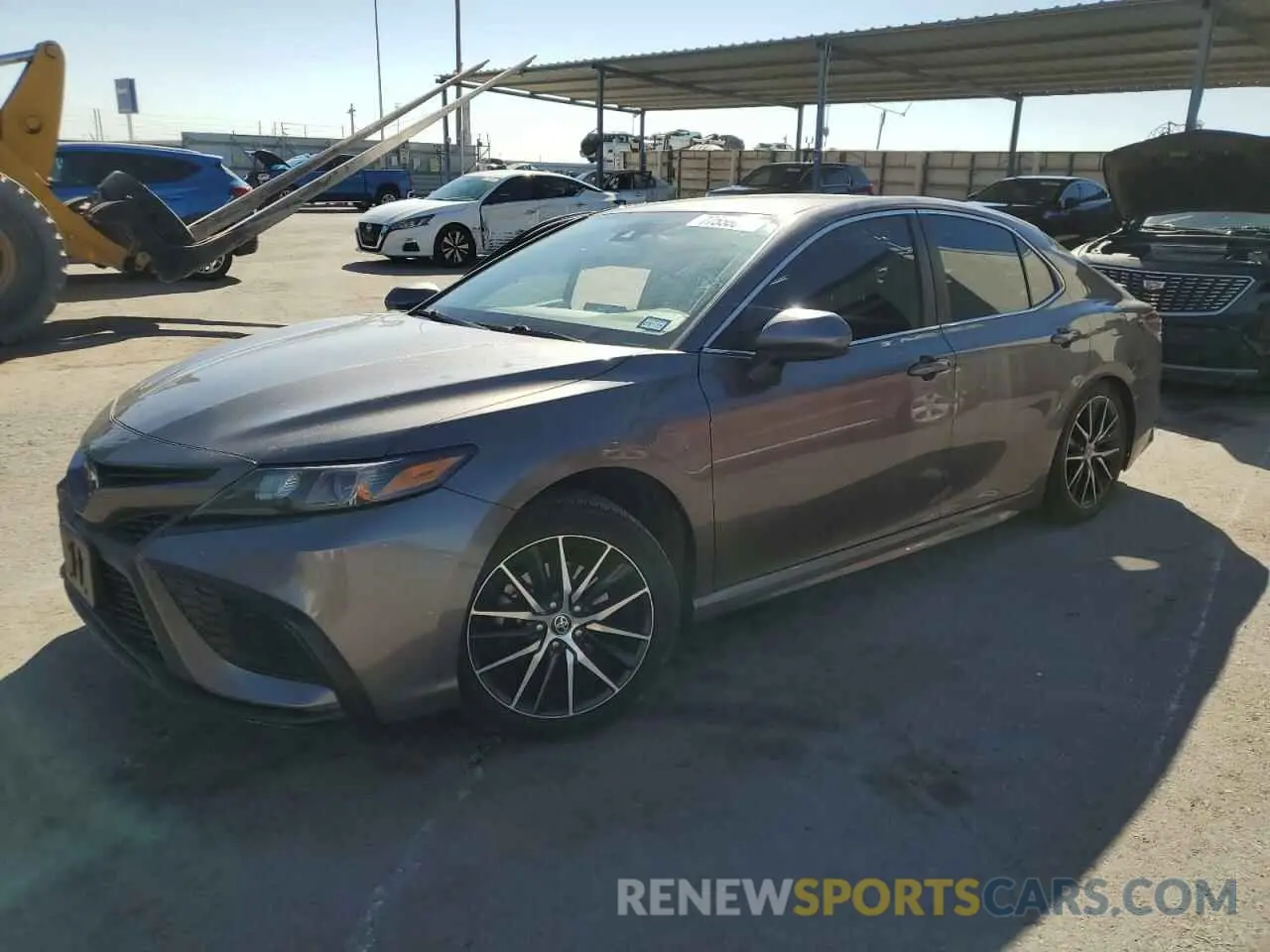 1 Photograph of a damaged car 4T1G11AK0MU539942 TOYOTA CAMRY 2021