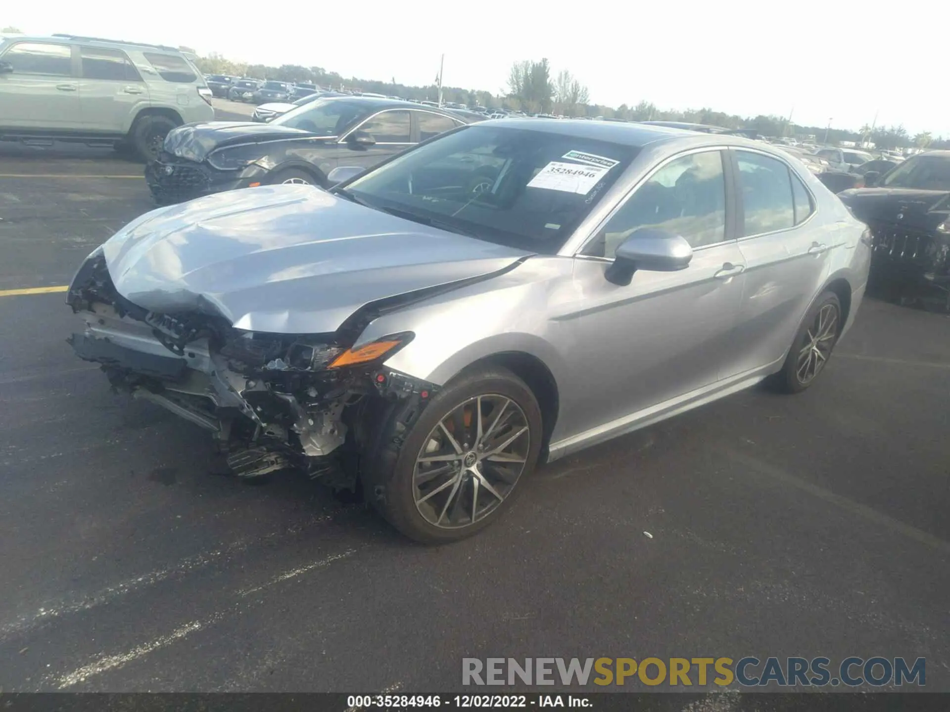 2 Photograph of a damaged car 4T1G11AK0MU540735 TOYOTA CAMRY 2021