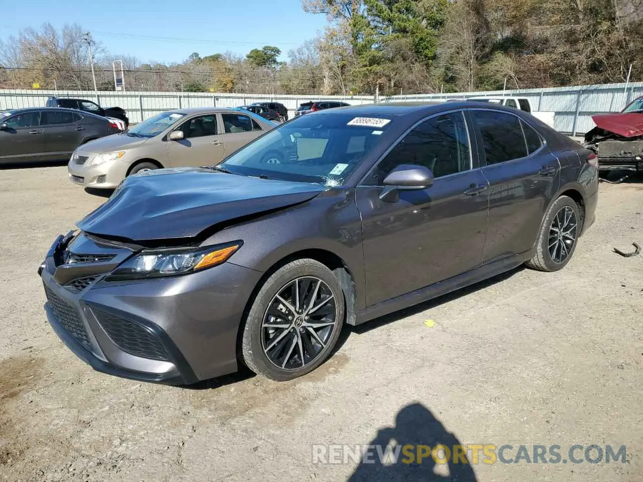 1 Photograph of a damaged car 4T1G11AK0MU591233 TOYOTA CAMRY 2021