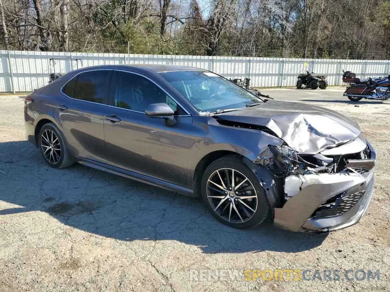 4 Photograph of a damaged car 4T1G11AK0MU591233 TOYOTA CAMRY 2021