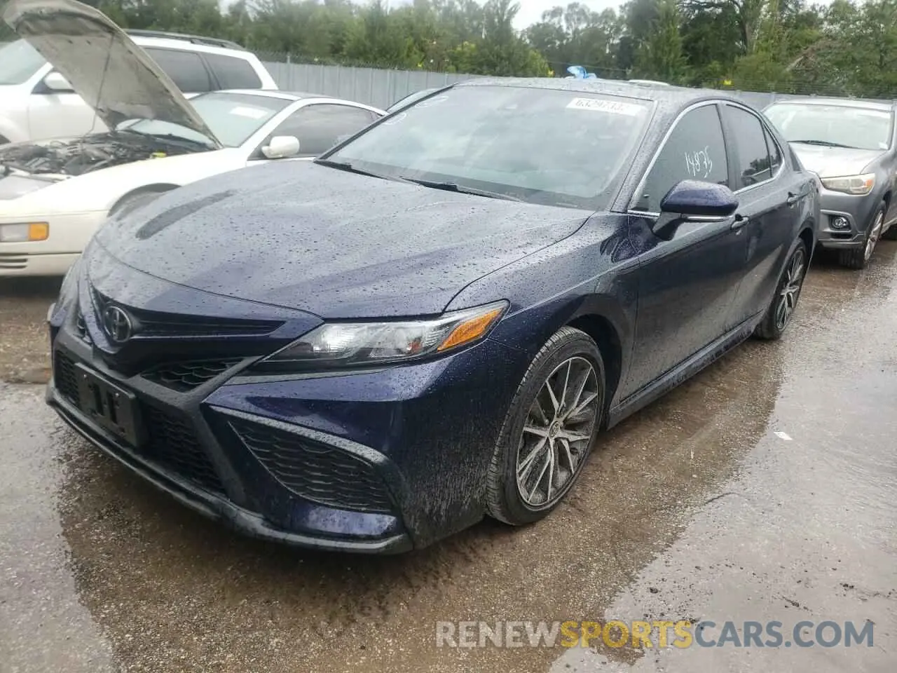 2 Photograph of a damaged car 4T1G11AK0MU593130 TOYOTA CAMRY 2021