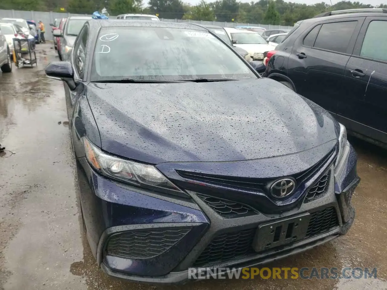 9 Photograph of a damaged car 4T1G11AK0MU593130 TOYOTA CAMRY 2021