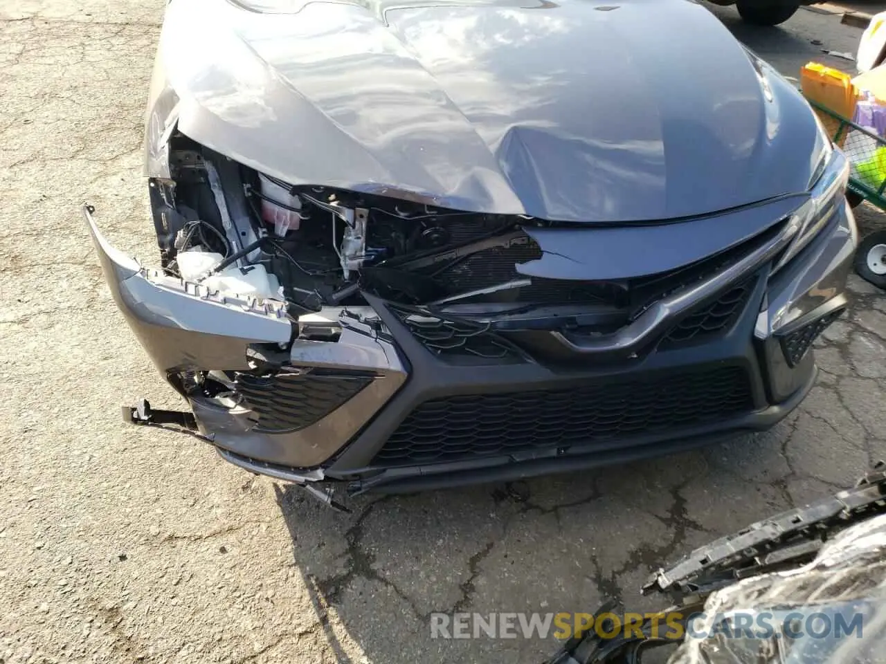 7 Photograph of a damaged car 4T1G11AK0MU602277 TOYOTA CAMRY 2021