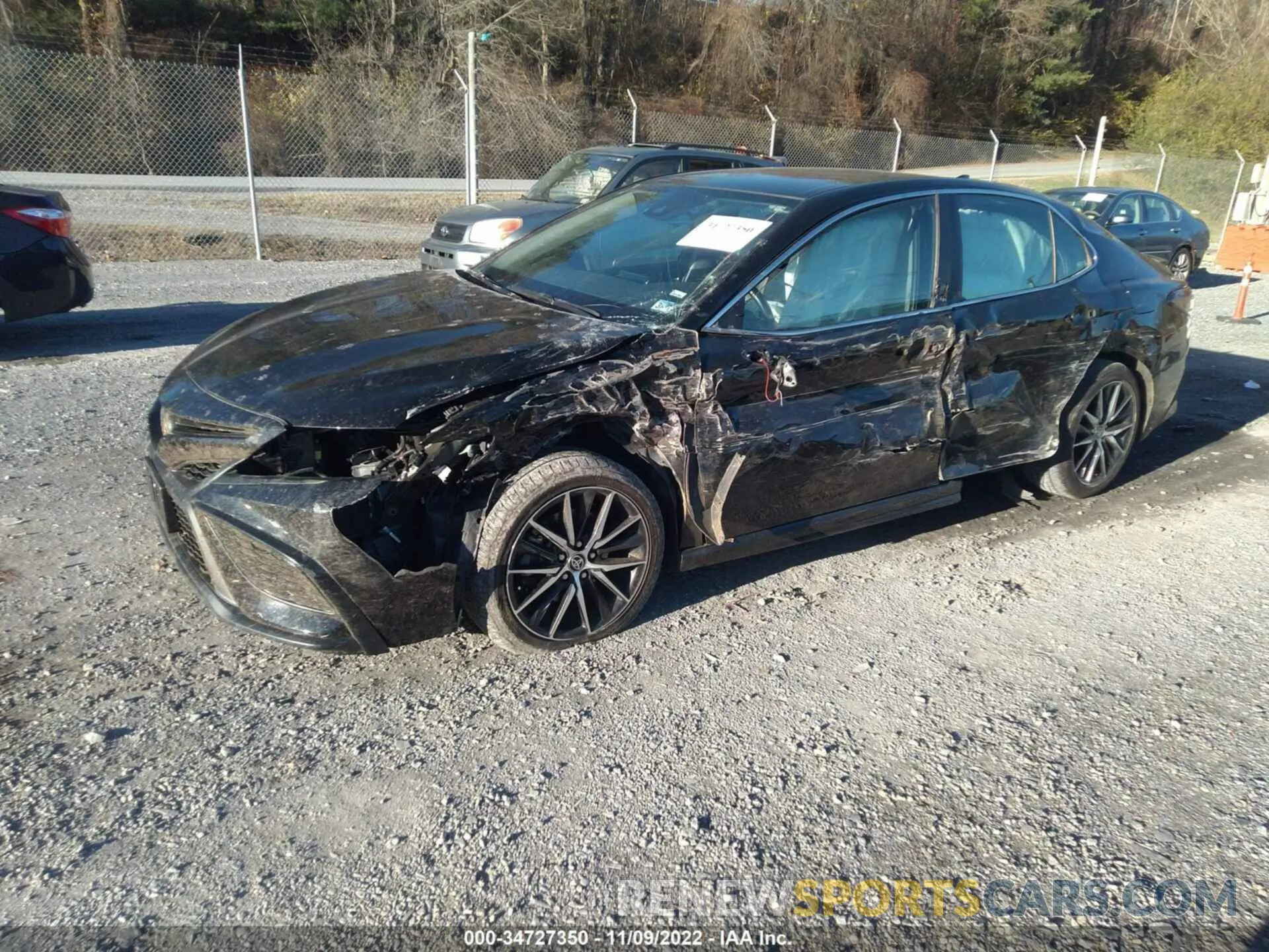 2 Photograph of a damaged car 4T1G11AK1MU427103 TOYOTA CAMRY 2021