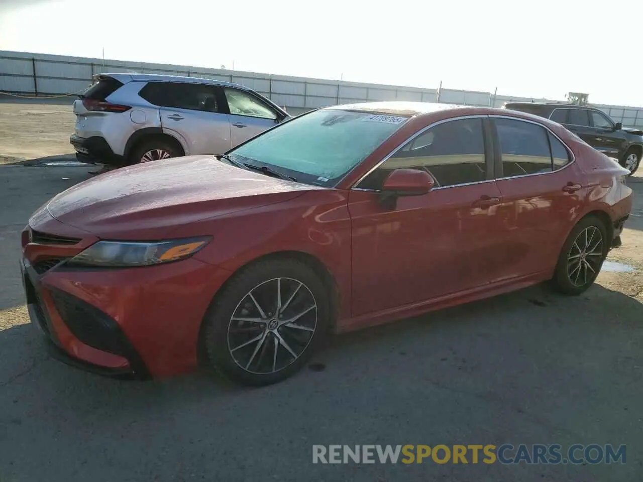 1 Photograph of a damaged car 4T1G11AK1MU437596 TOYOTA CAMRY 2021