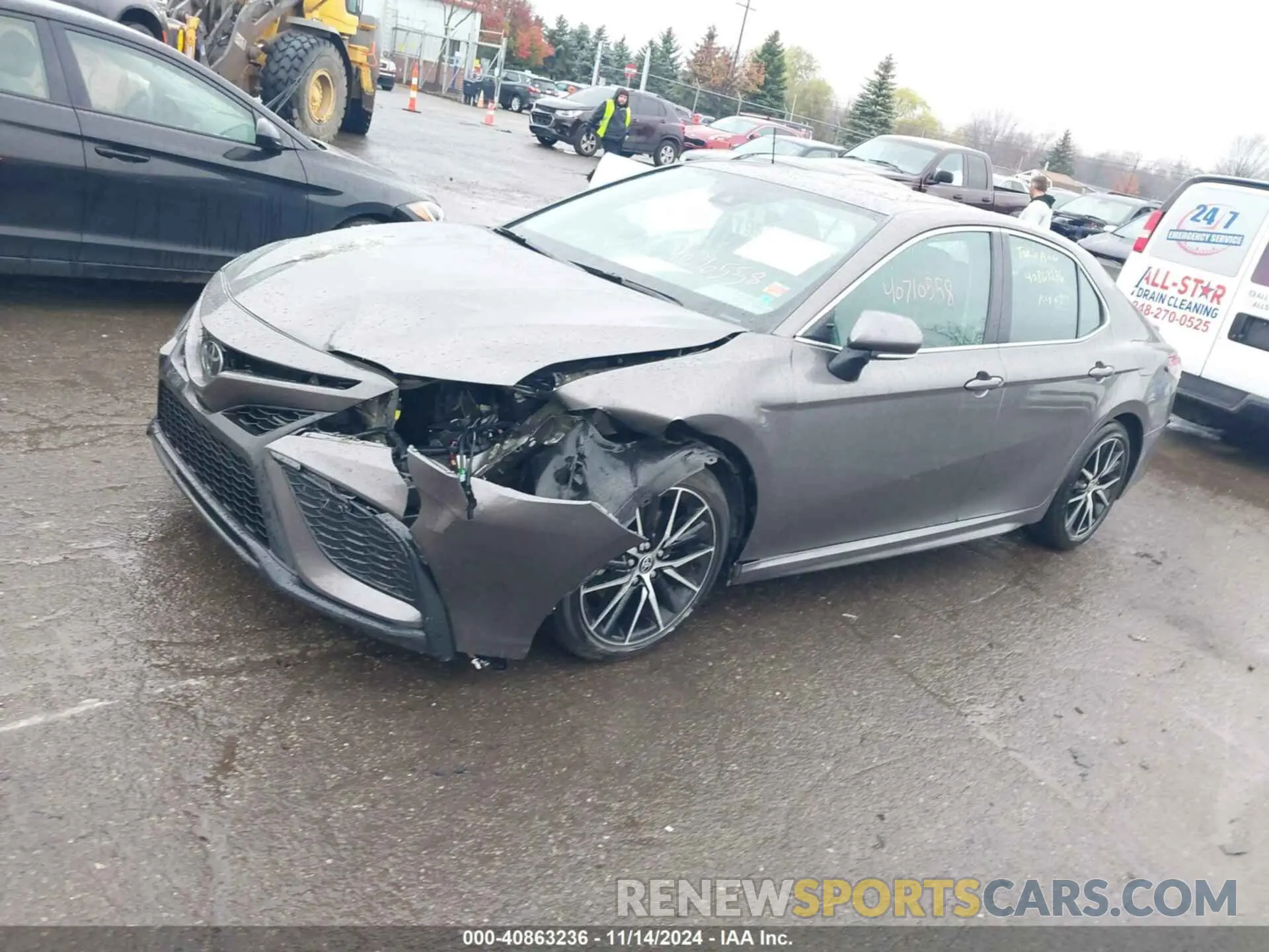 2 Photograph of a damaged car 4T1G11AK1MU483509 TOYOTA CAMRY 2021