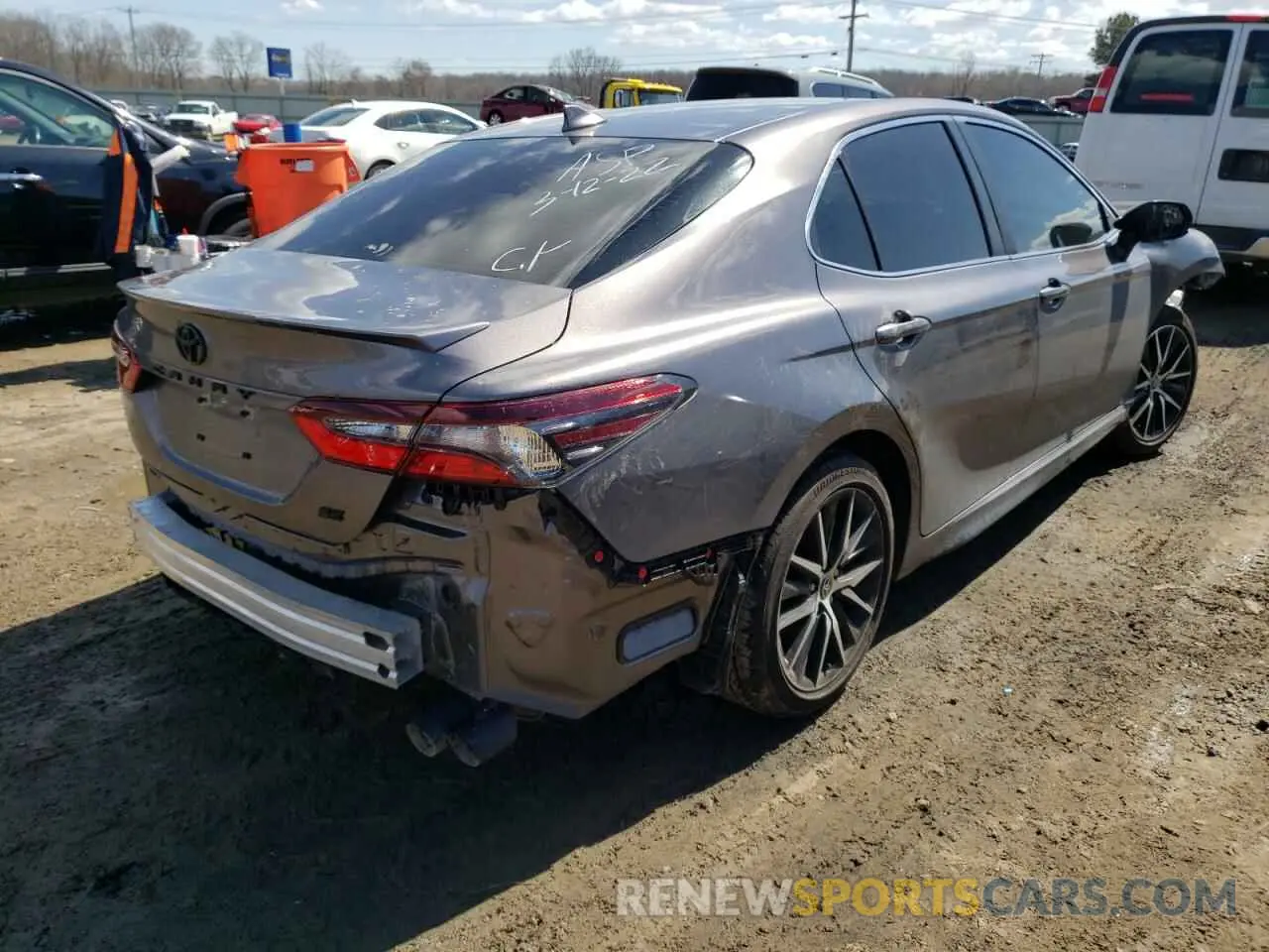 4 Photograph of a damaged car 4T1G11AK1MU496809 TOYOTA CAMRY 2021