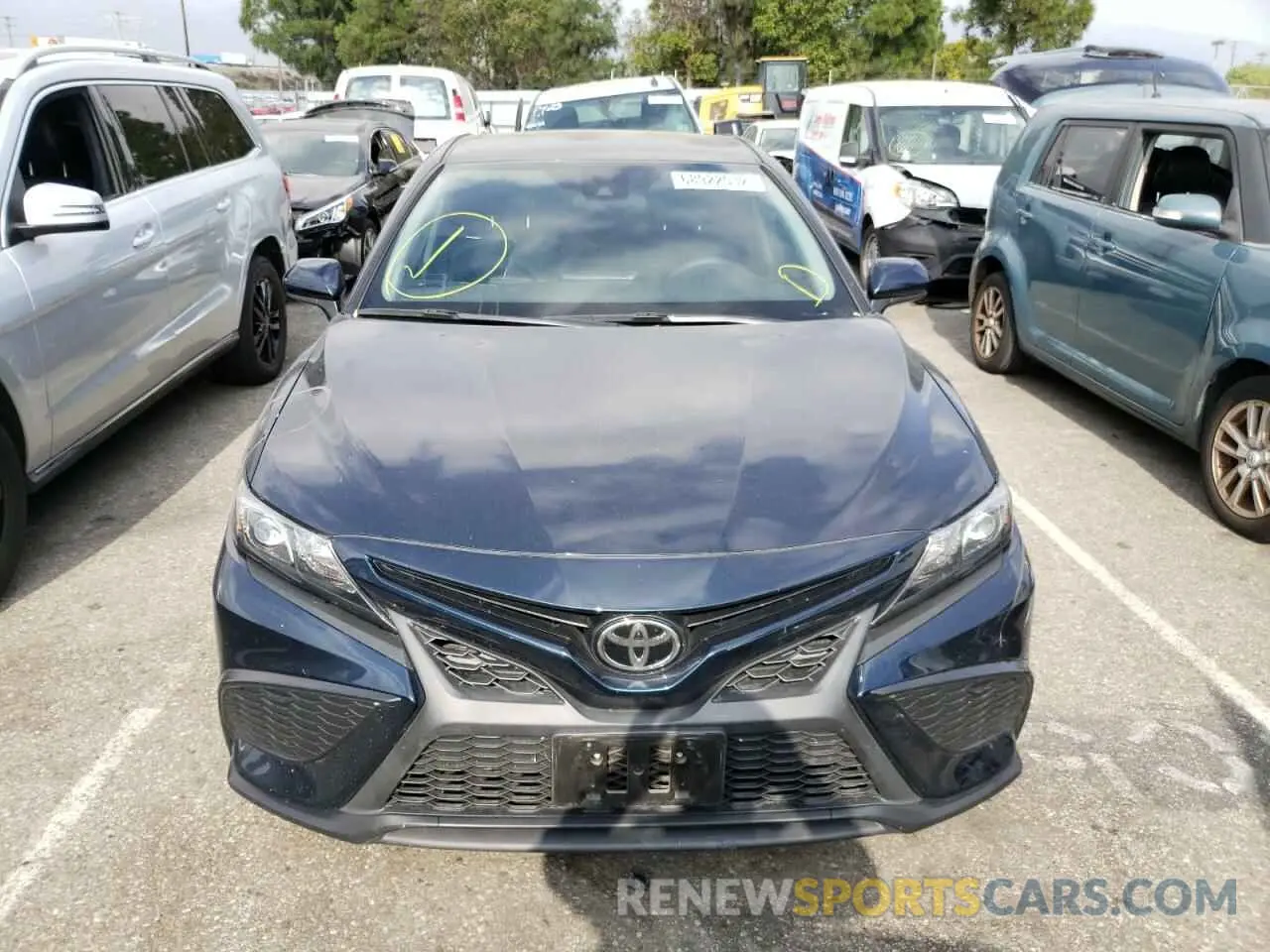 5 Photograph of a damaged car 4T1G11AK1MU519232 TOYOTA CAMRY 2021