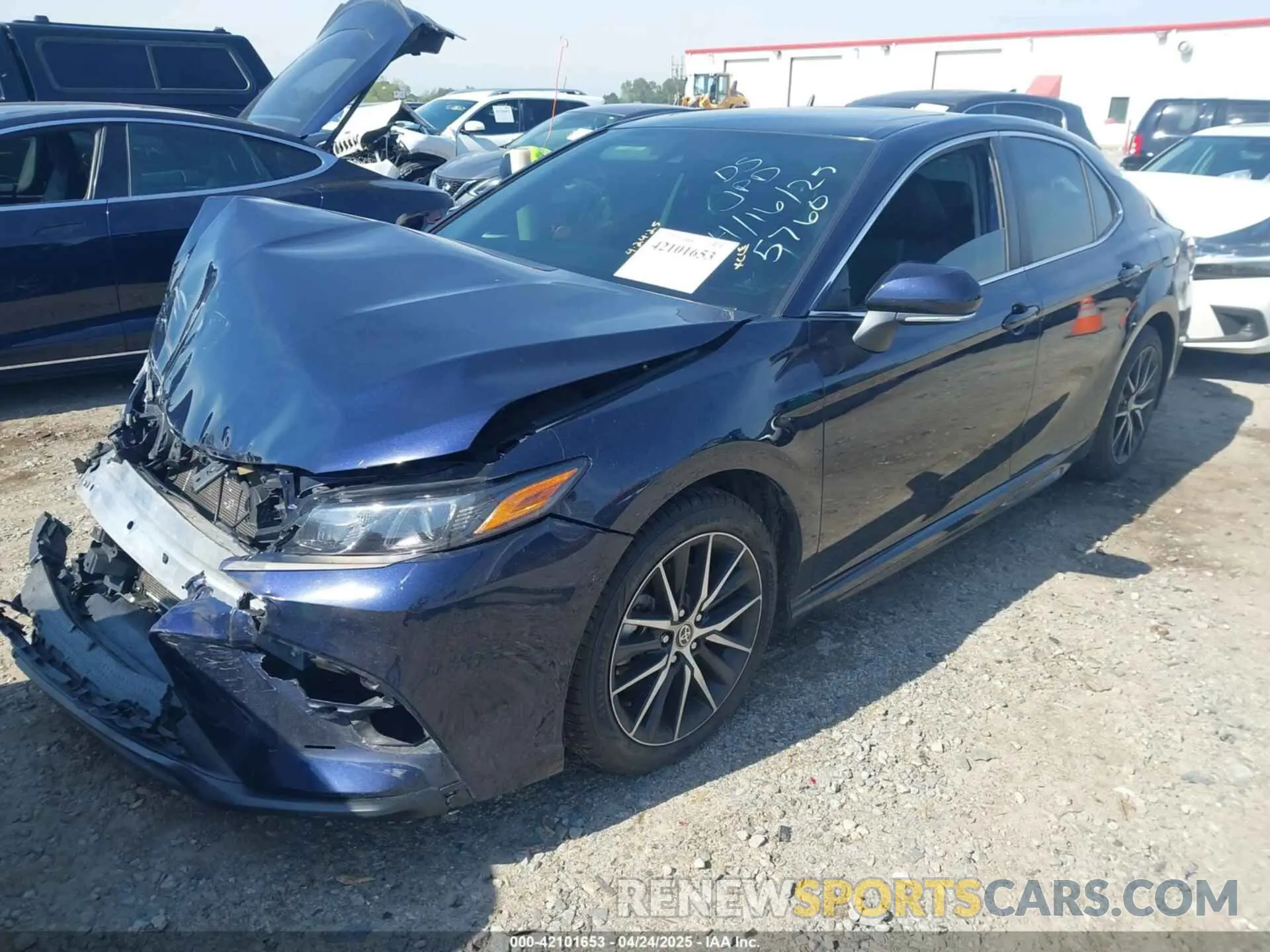 2 Photograph of a damaged car 4T1G11AK1MU525760 TOYOTA CAMRY 2021
