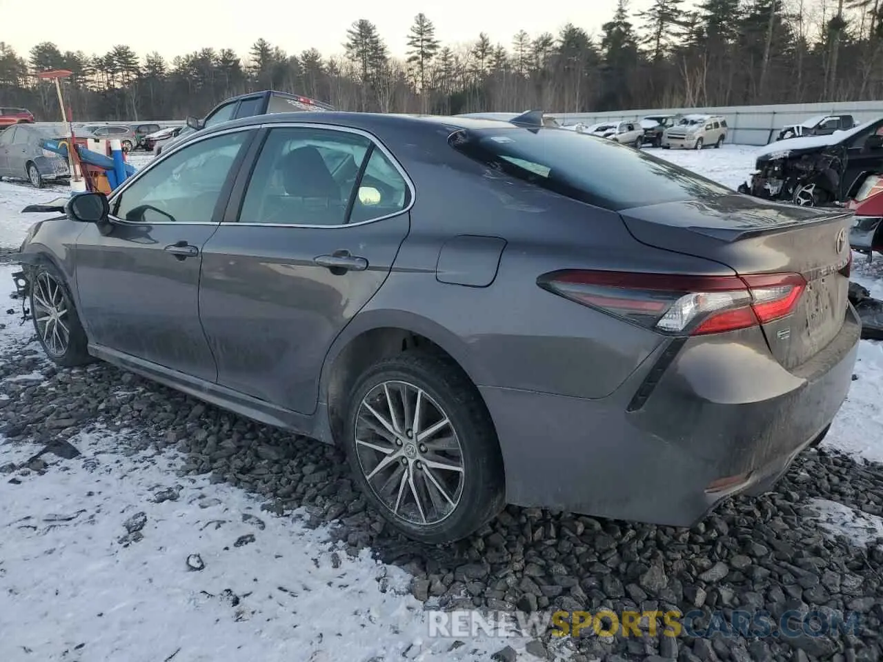 2 Photograph of a damaged car 4T1G11AK1MU542672 TOYOTA CAMRY 2021