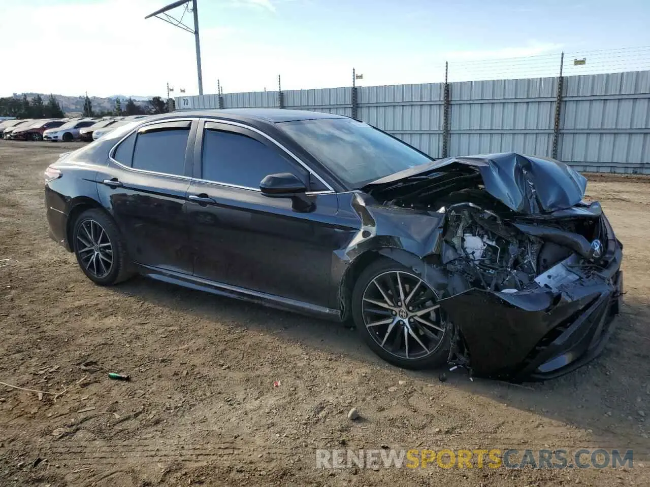 4 Photograph of a damaged car 4T1G11AK1MU550884 TOYOTA CAMRY 2021