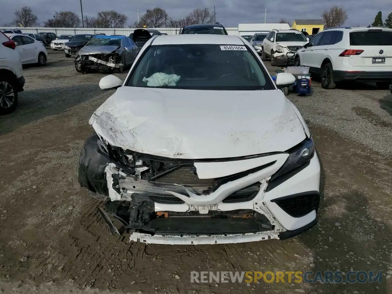 5 Photograph of a damaged car 4T1G11AK1MU597073 TOYOTA CAMRY 2021