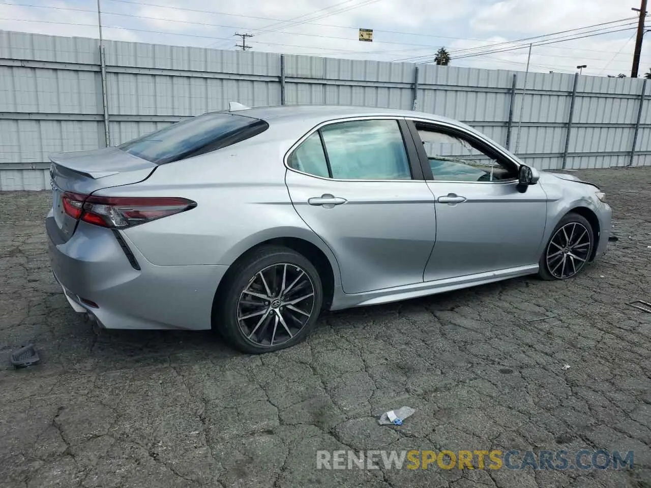 3 Photograph of a damaged car 4T1G11AK2MU406034 TOYOTA CAMRY 2021