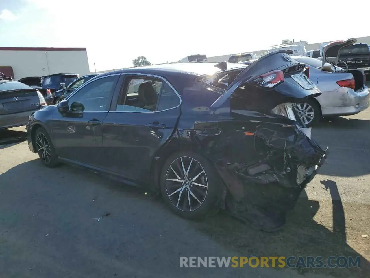 2 Photograph of a damaged car 4T1G11AK2MU418118 TOYOTA CAMRY 2021