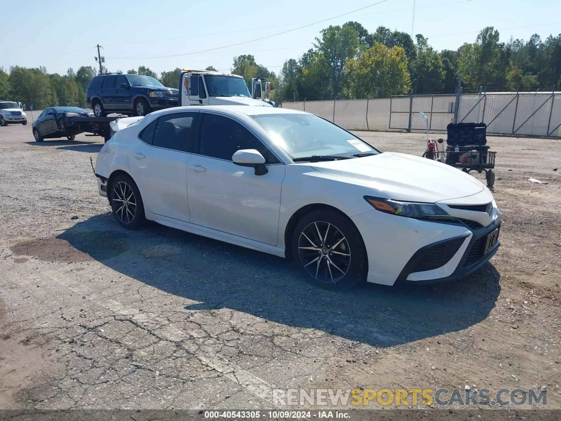 1 Photograph of a damaged car 4T1G11AK2MU444928 TOYOTA CAMRY 2021