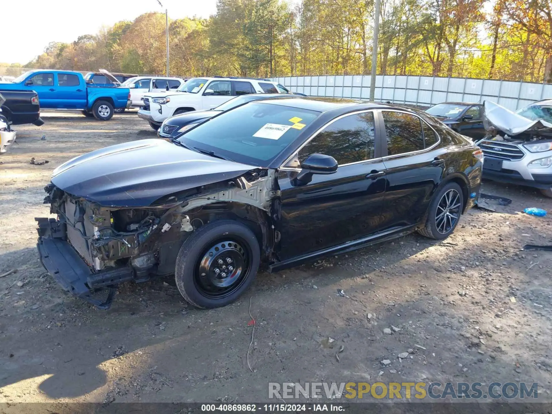 2 Photograph of a damaged car 4T1G11AK2MU450132 TOYOTA CAMRY 2021