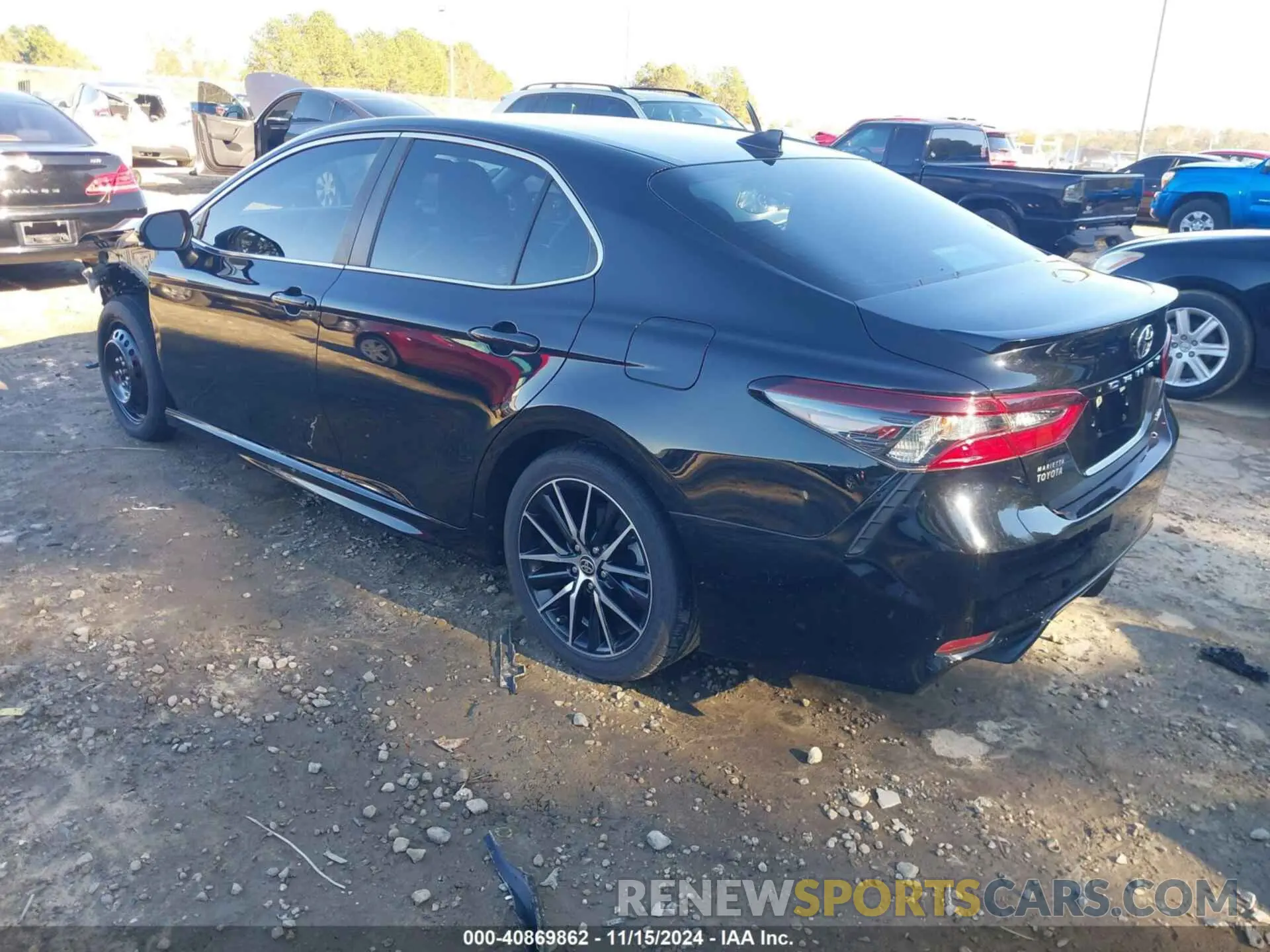 3 Photograph of a damaged car 4T1G11AK2MU450132 TOYOTA CAMRY 2021