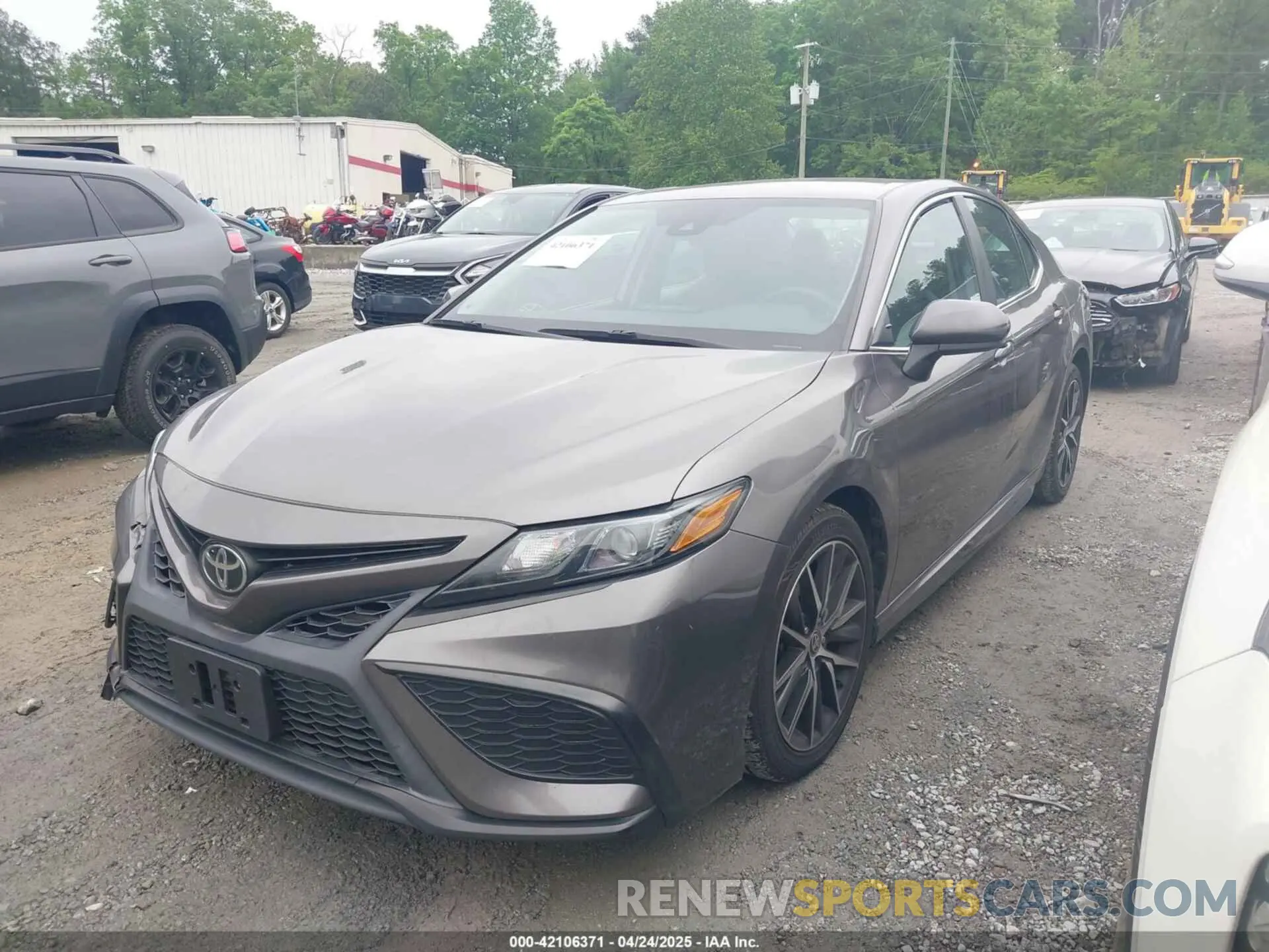 2 Фотография поврежденного автомобиля 4T1G11AK2MU454794 TOYOTA CAMRY 2021