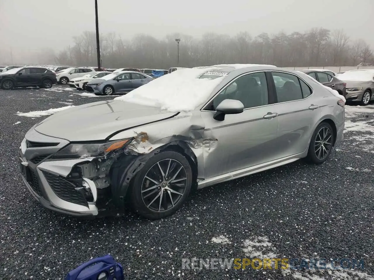 1 Photograph of a damaged car 4T1G11AK2MU466590 TOYOTA CAMRY 2021