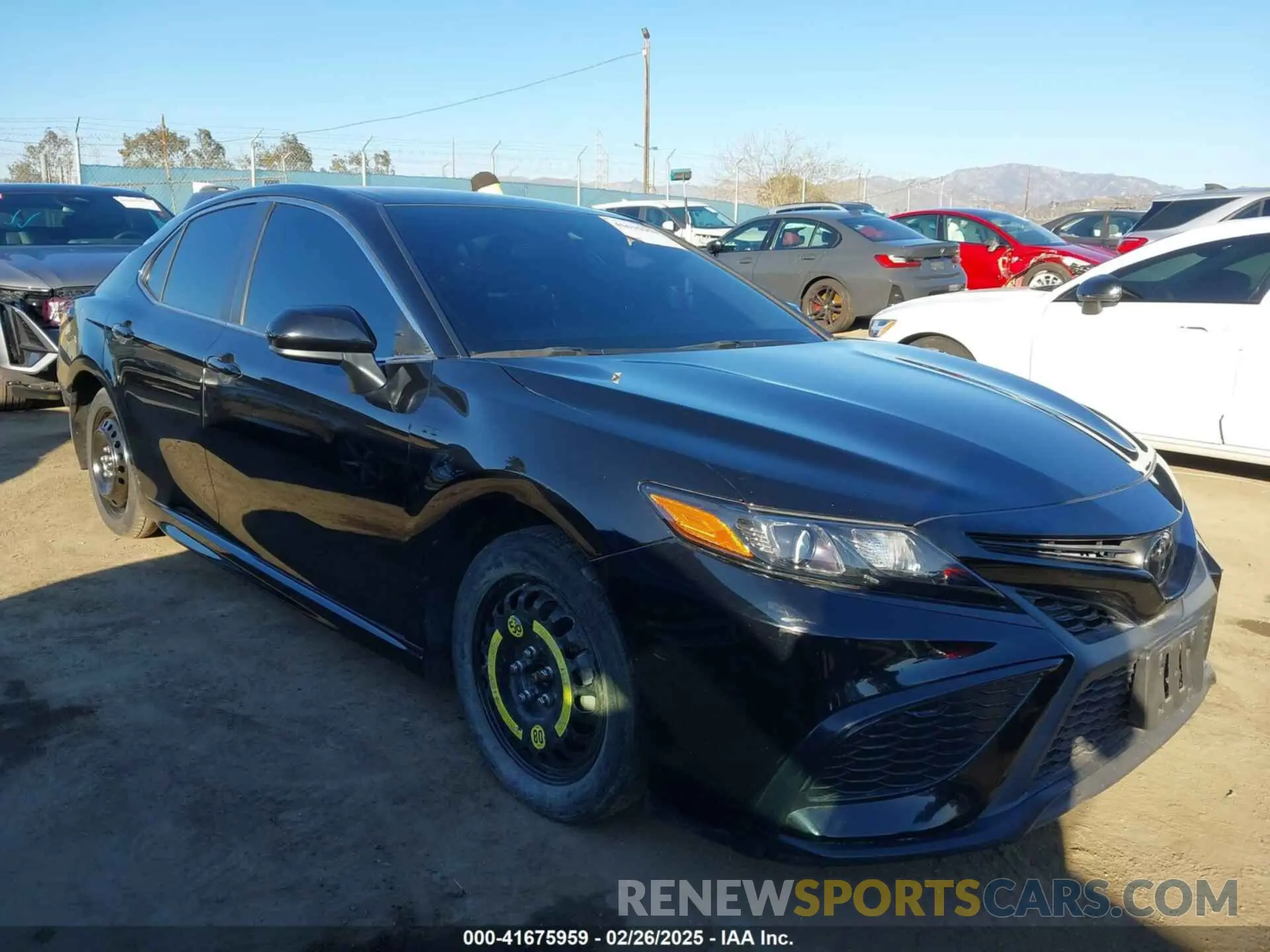 1 Photograph of a damaged car 4T1G11AK2MU477363 TOYOTA CAMRY 2021
