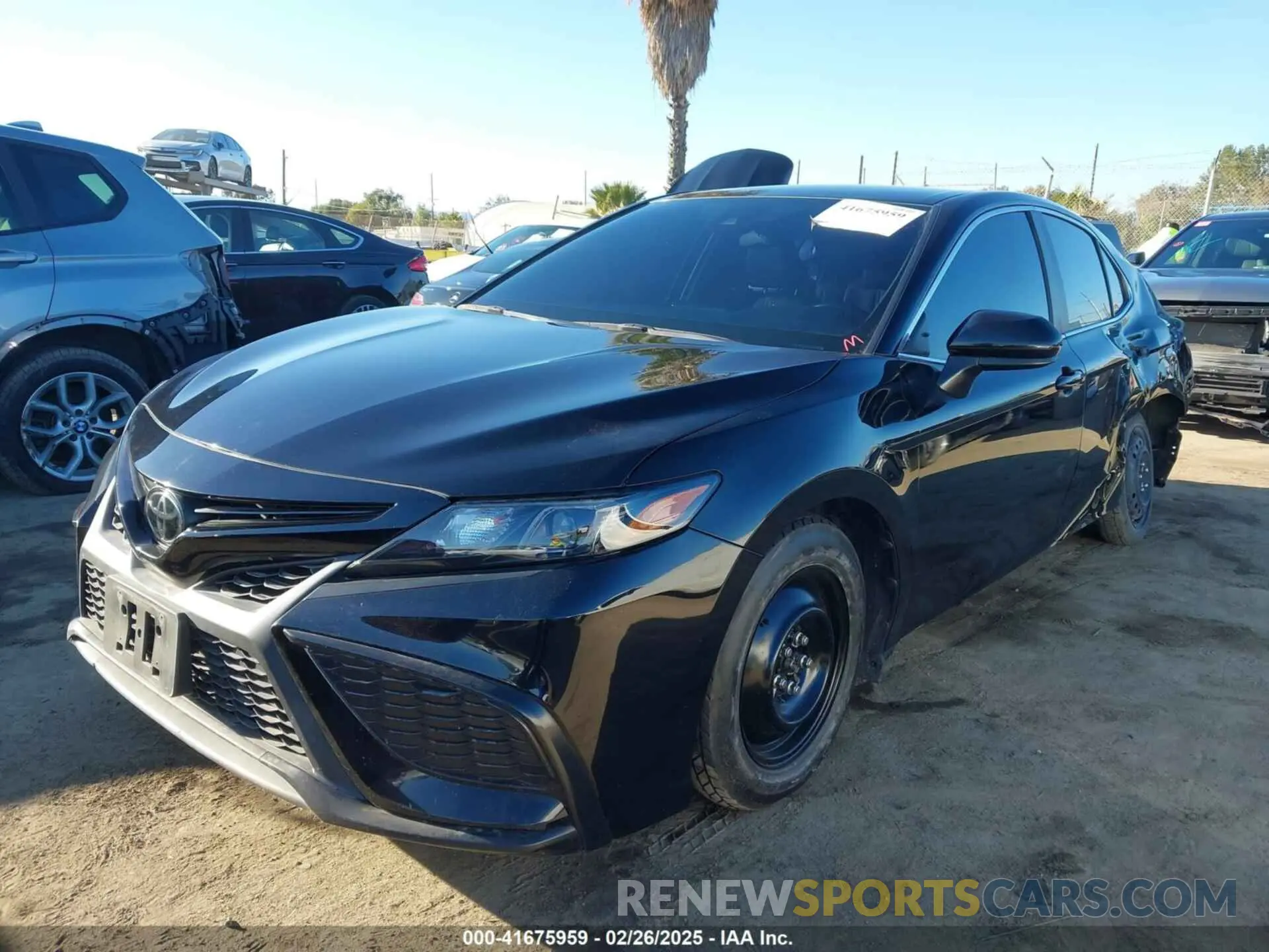 2 Photograph of a damaged car 4T1G11AK2MU477363 TOYOTA CAMRY 2021