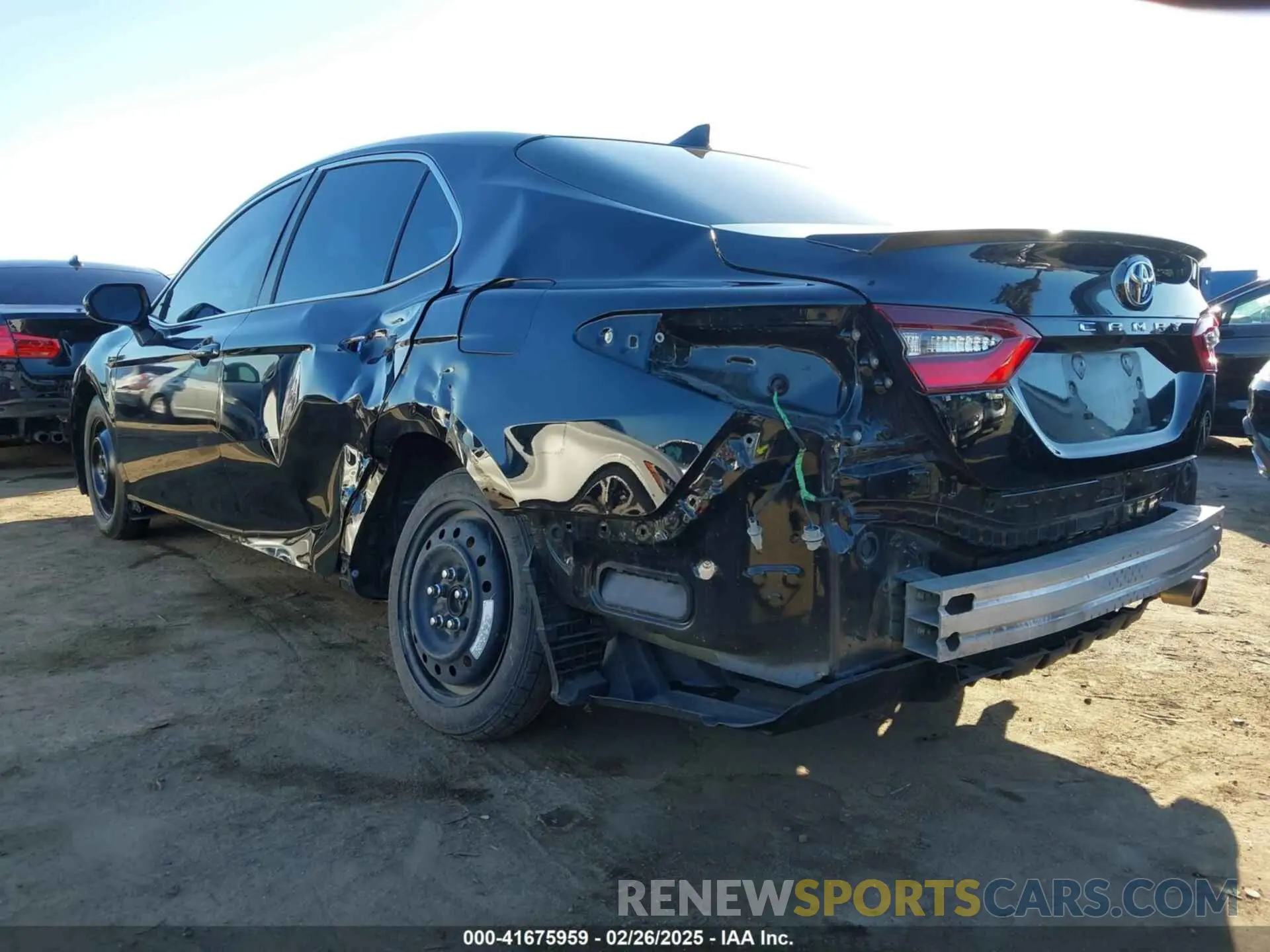 3 Photograph of a damaged car 4T1G11AK2MU477363 TOYOTA CAMRY 2021