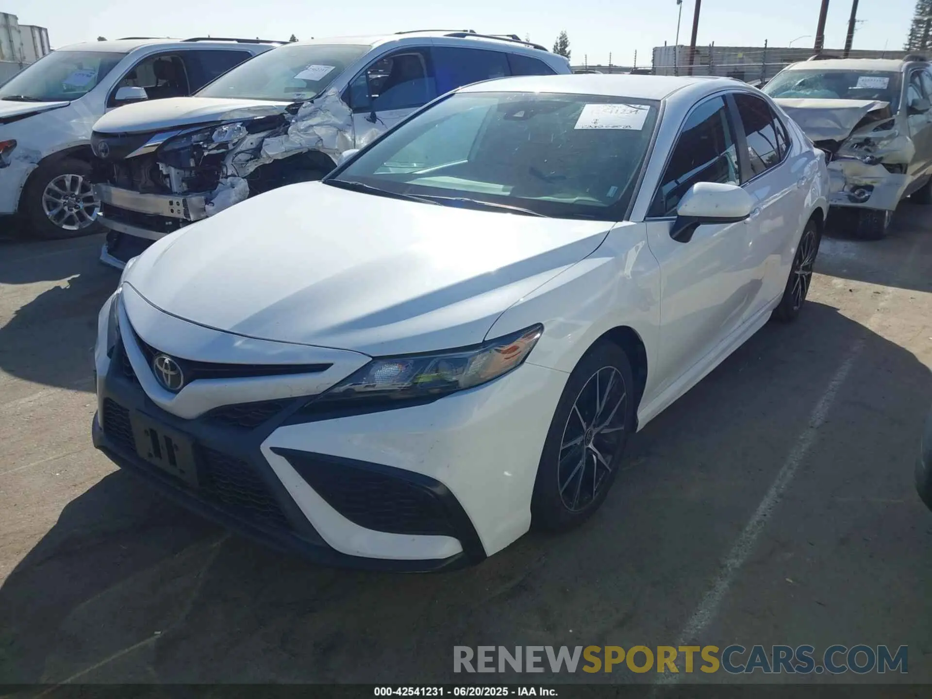 2 Фотография поврежденного автомобиля 4T1G11AK2MU488198 TOYOTA CAMRY 2021