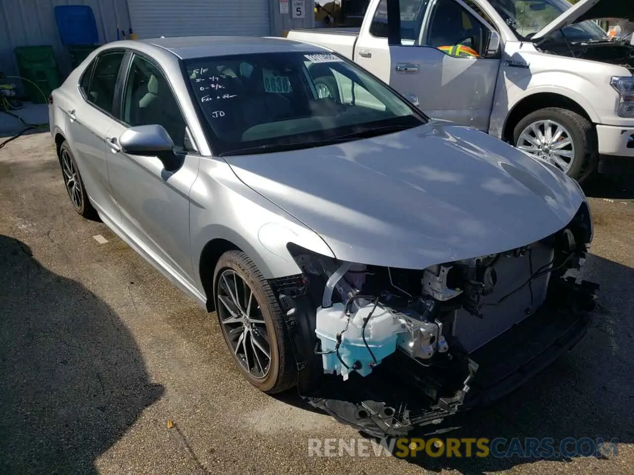 1 Photograph of a damaged car 4T1G11AK2MU488864 TOYOTA CAMRY 2021